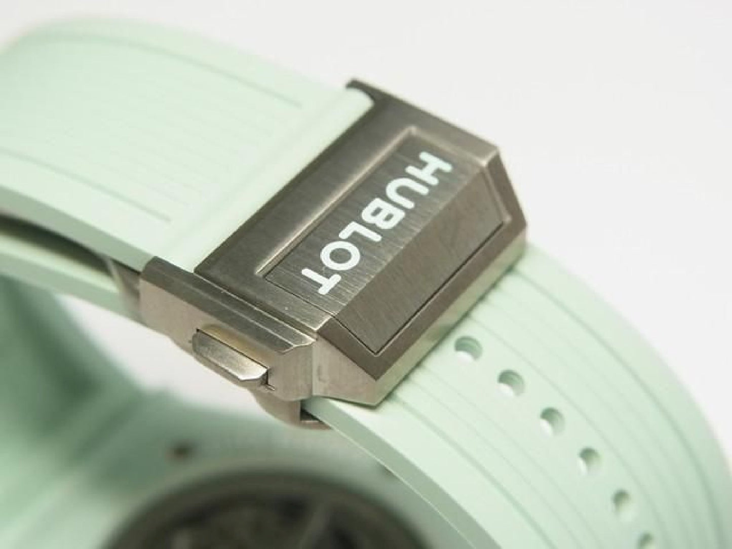 HUBLOT Big Bang Unico mintgroene keramiek 42 MM 441.GS.5221.RX Heren 191858546 hannari-shop