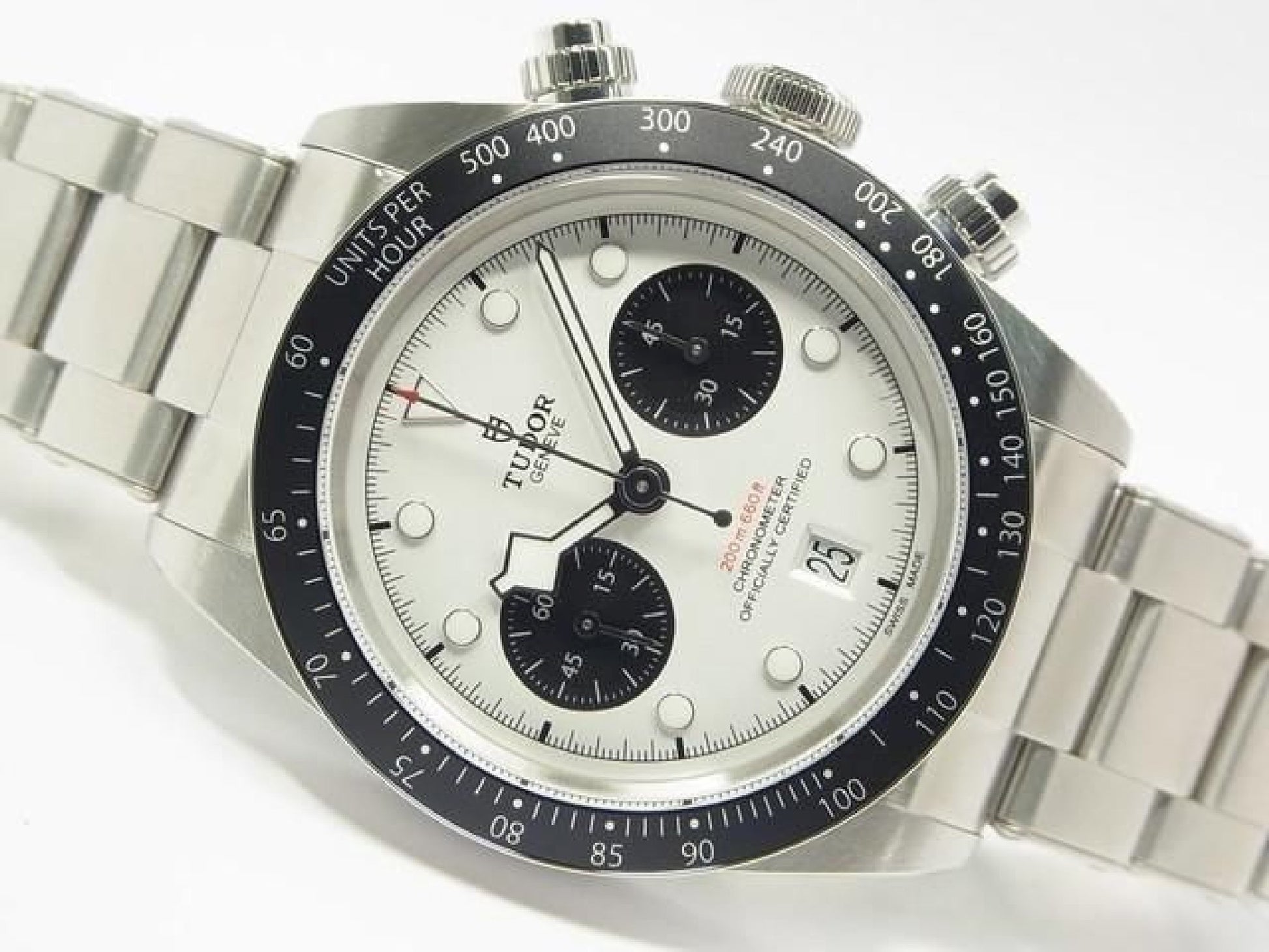 TUDOR Black Bay Chrono Opaline x black 79360N unused Mens 191862709 hannari-shop