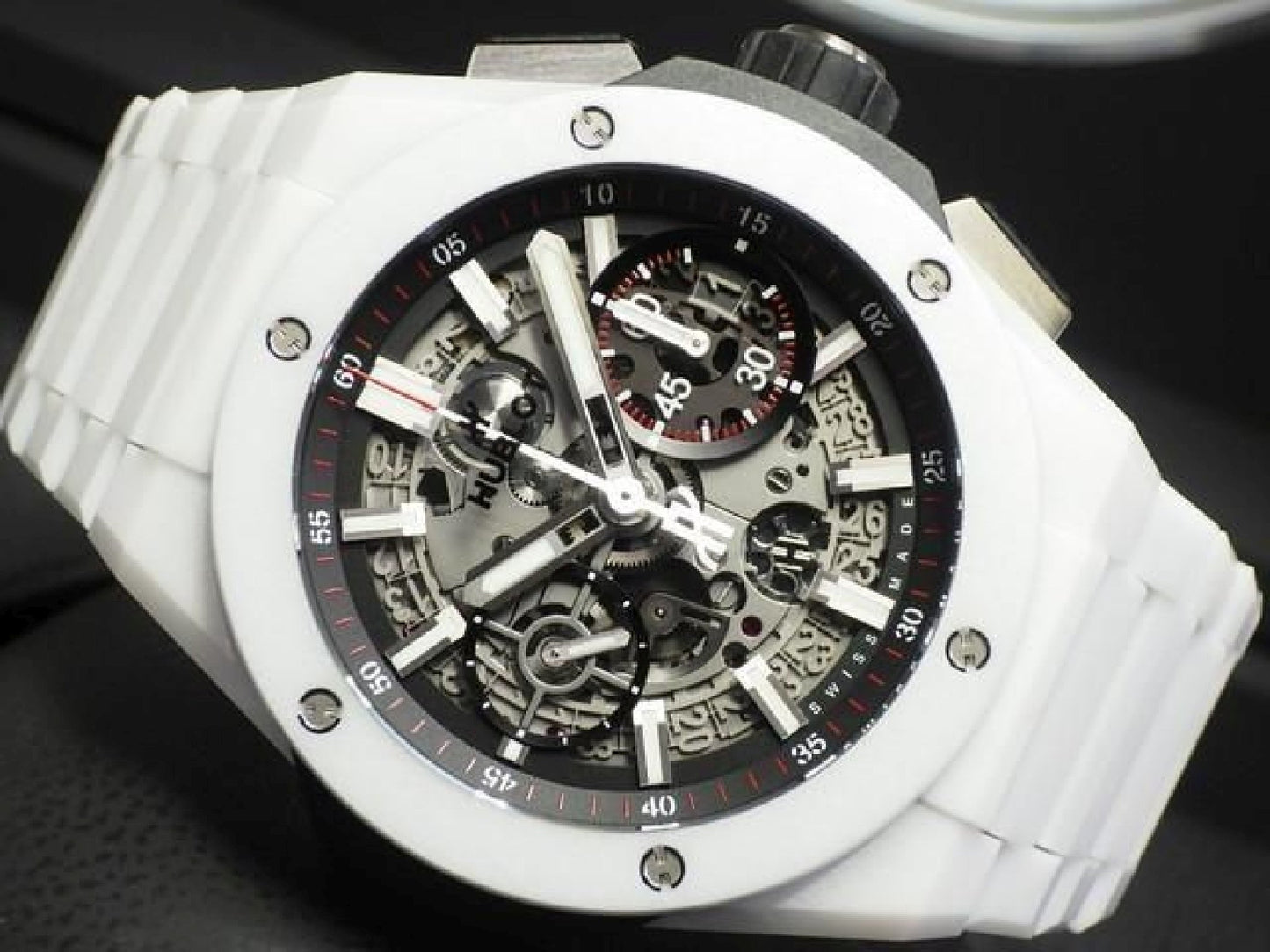 HUBLOT Big bang Integral white ceramic 451.HX.1123.HX Mens 191874690 hannari-shop