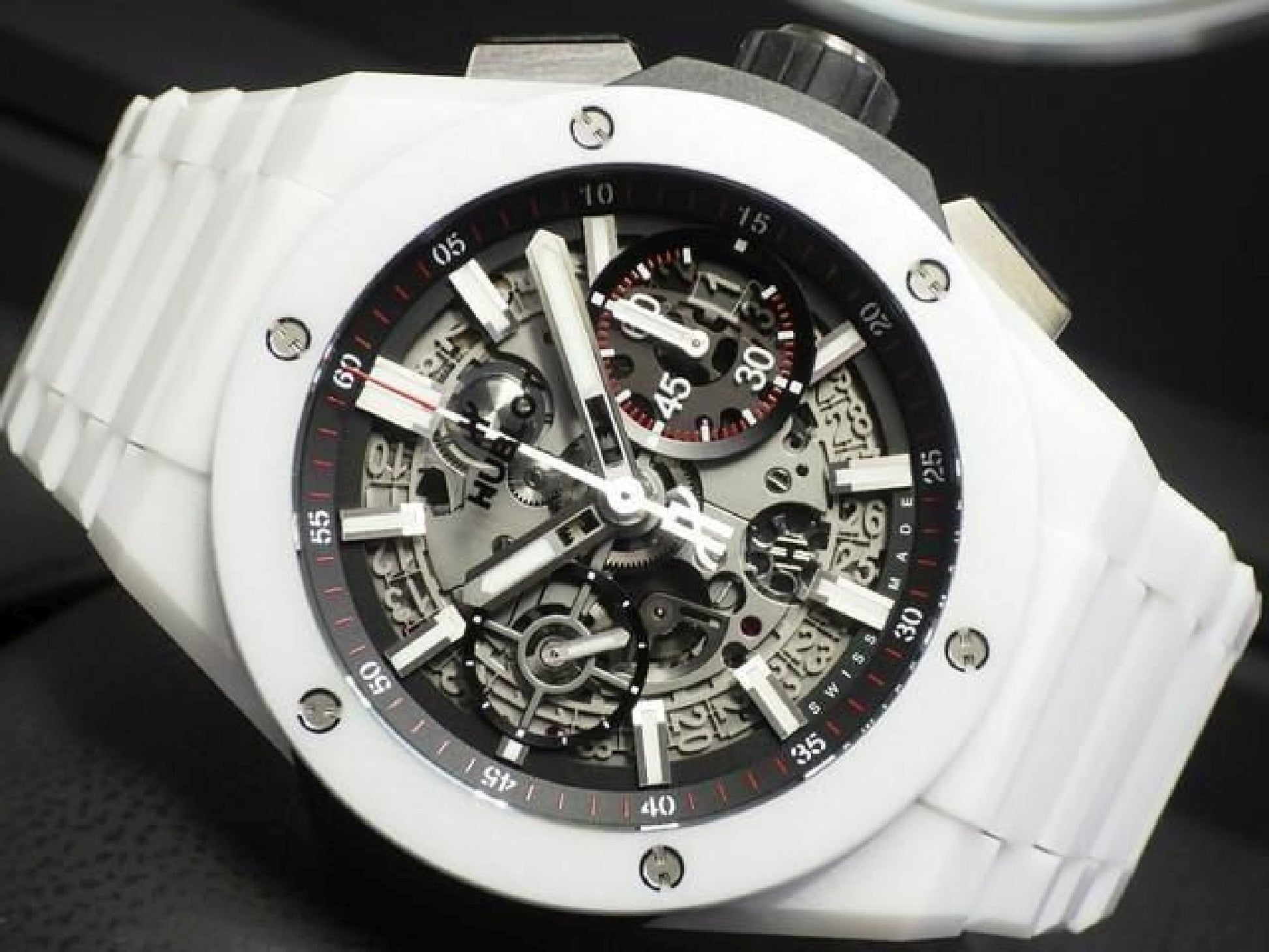 HUBLOT Big bang Integral white ceramic 451.HX.1123.HX Mens 191874690 hannari-shop