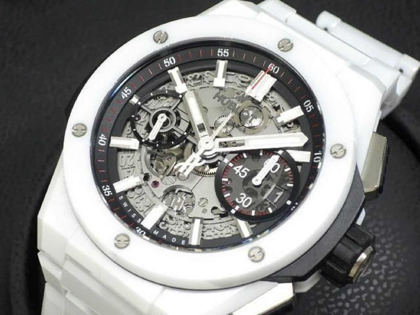 HUBLOT Big bang Integral white ceramic 451.HX.1123.HX Mens 191874690 hannari-shop