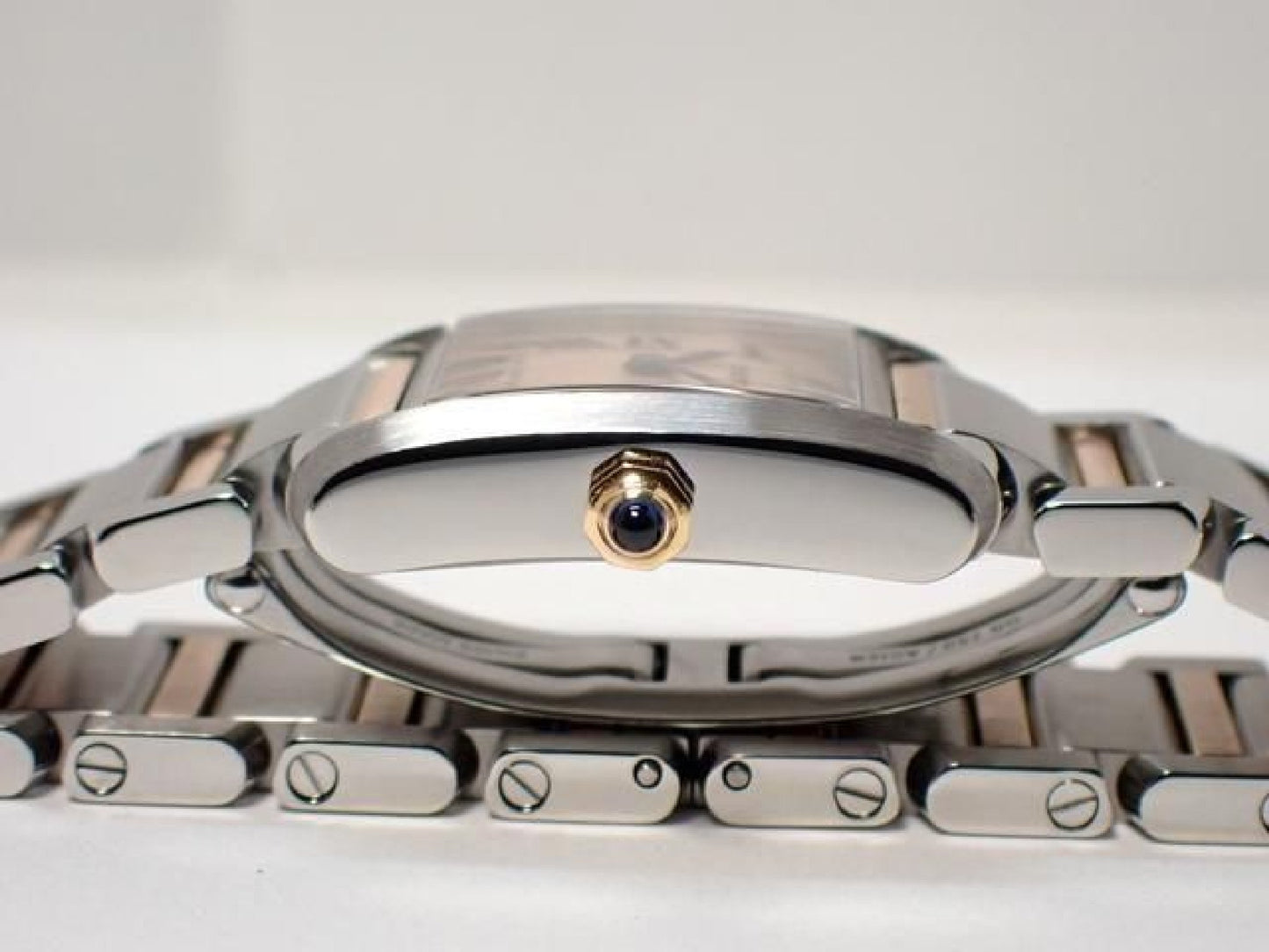 CARTIER Dames Tank Francaise SM PG combinatie W51027Q4 '04 Dames 192049839 hannari-shop
