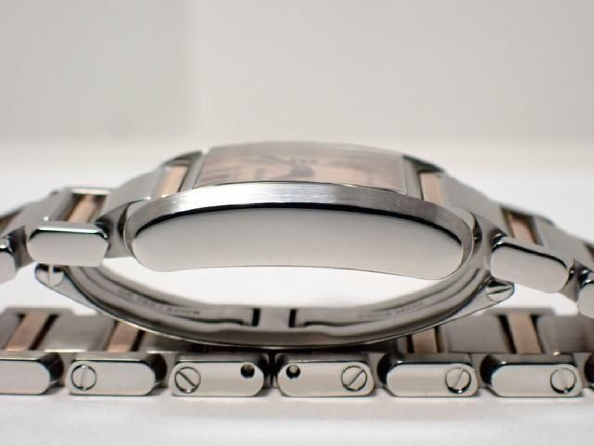 CARTIER Dames Tank Francaise SM PG combinatie W51027Q4 '04 Dames 192049839 hannari-shop