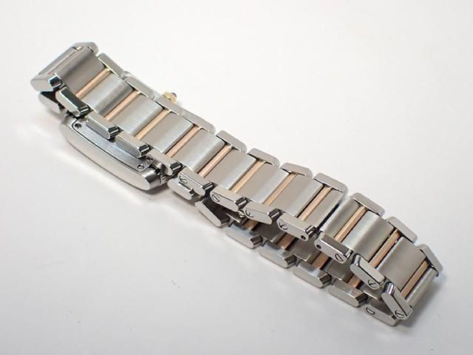 CARTIER Dames Tank Francaise SM PG combinatie W51027Q4 '04 Dames 192049839 hannari-shop