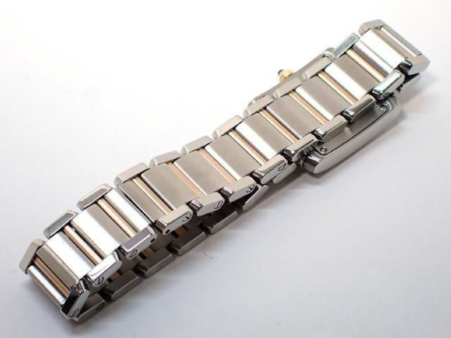 CARTIER Dames Tank Francaise SM PG combinatie W51027Q4 '04 Dames 192049839 hannari-shop