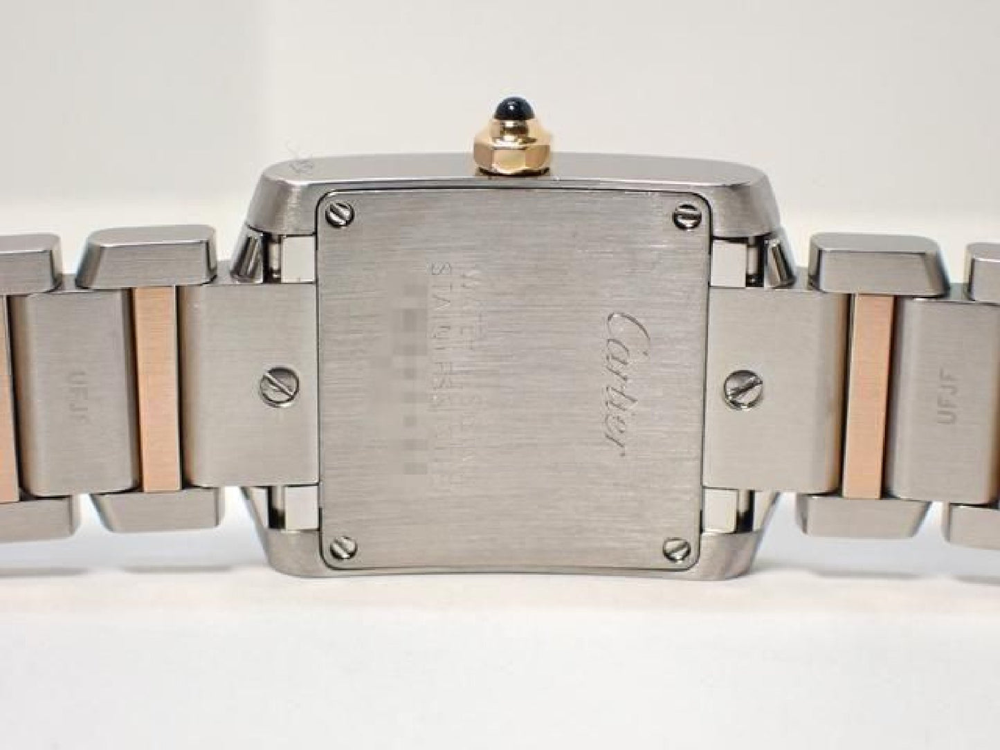CARTIER Dames Tank Francaise SM PG combinatie W51027Q4 '04 Dames 192049839 hannari-shop