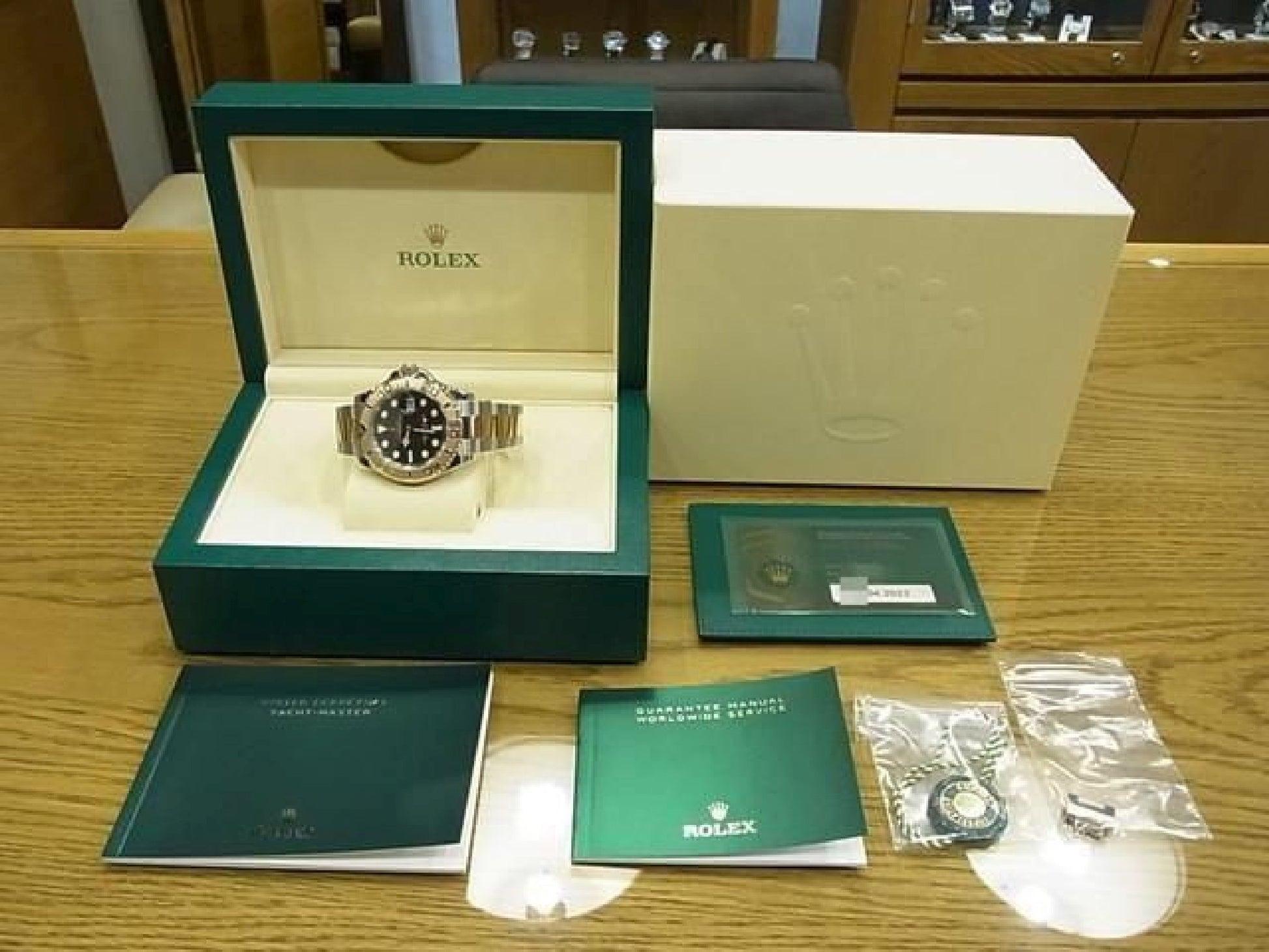 ROLEX YACHT-MASTER 40 SS &ERG black Ref.126621 Mens 192118334 hannari-shop