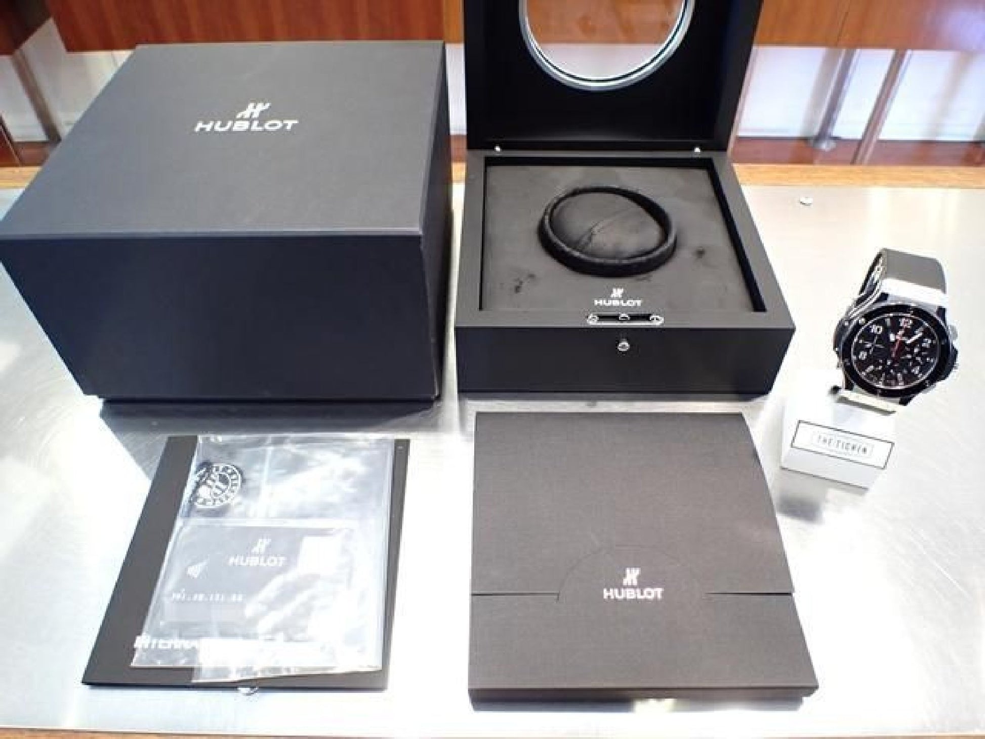 HUBLOT Big Bang Steel Ceramic 301.SB.131.RX Heren 192193694 hannari-shop