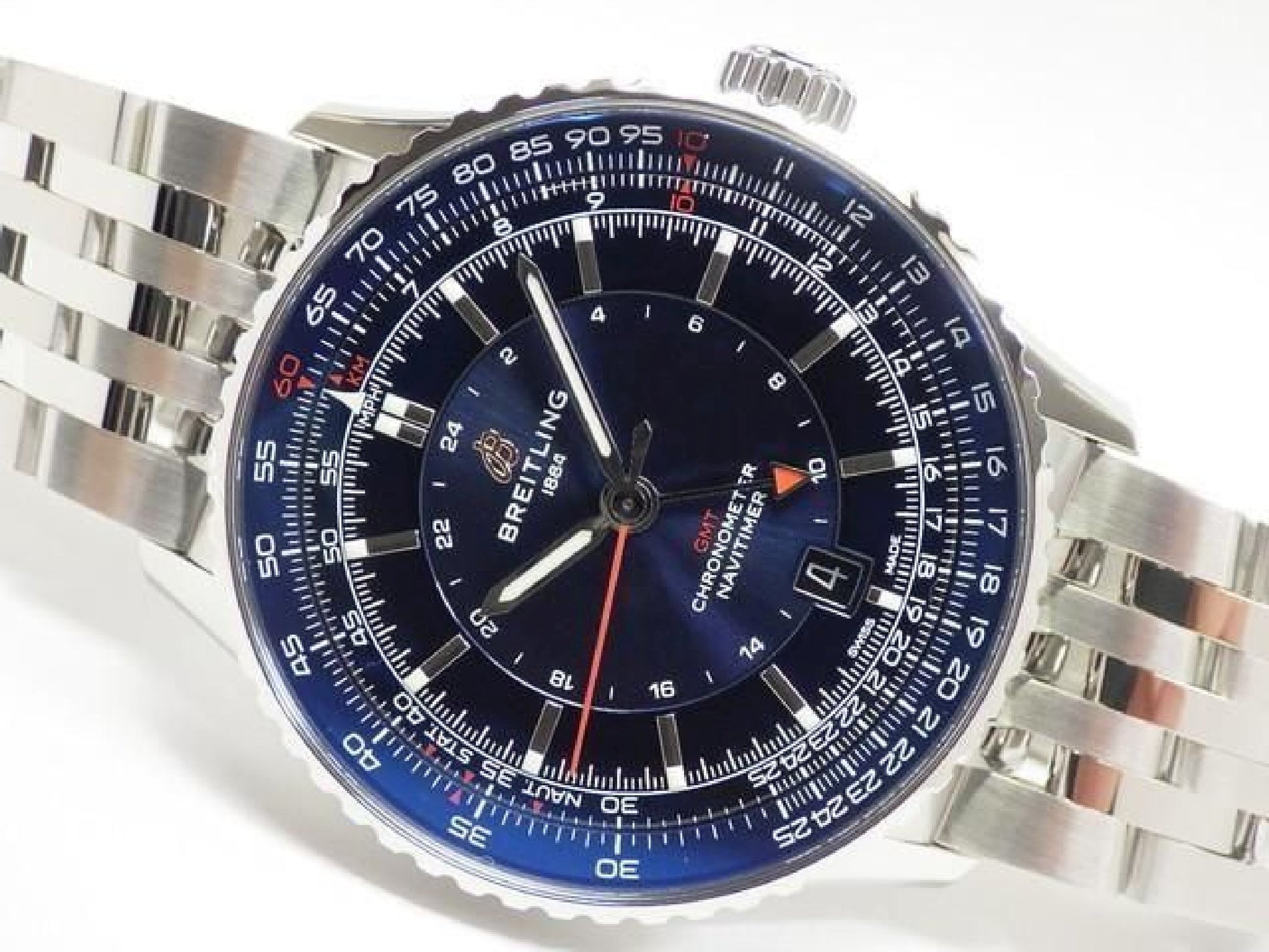 BREITLING Navitimer Automatic GMT 41 Samurai Japan limited A323103A1C1A1 Mens 192197214 hannari-shop