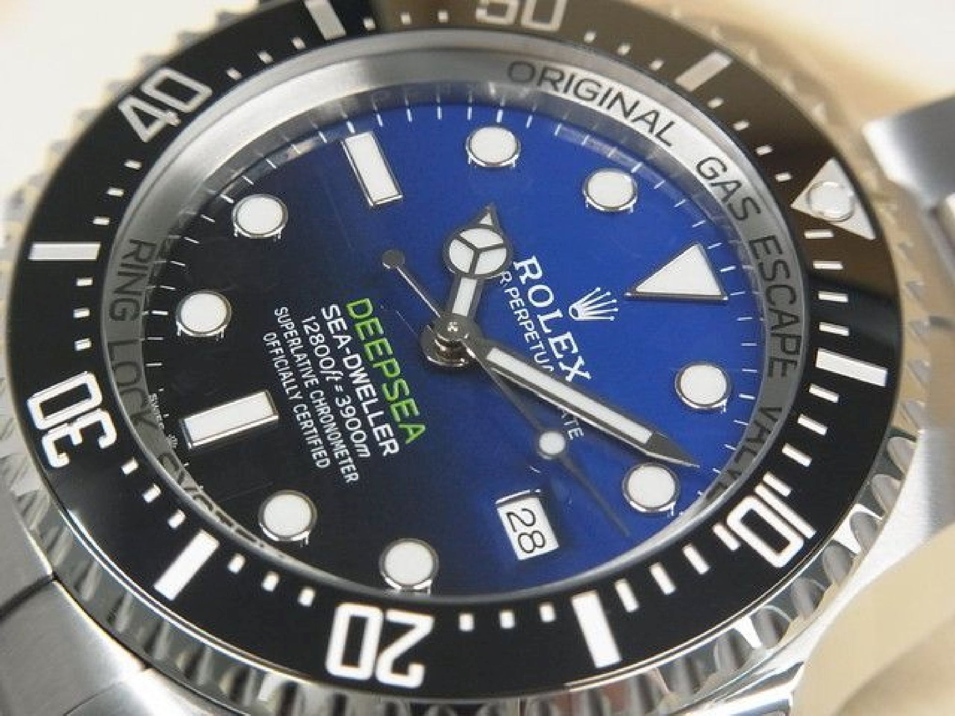 ROLEX Sea-Dweller Deepsea D blue 126660 '18 purchased Mens 192237184 hannari-shop