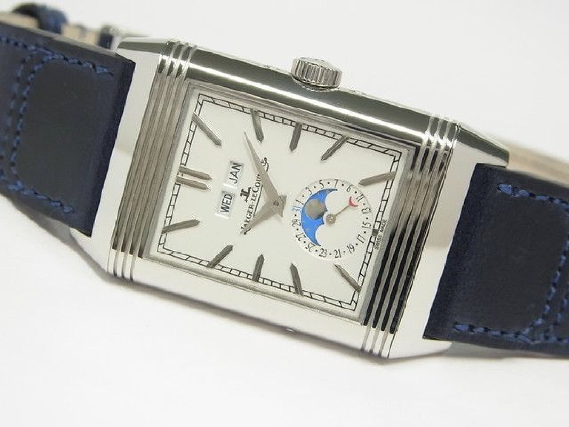 JAEGER LECOULTRE Reverso Tribute duo calendar Q3914820 Genuine goods Mens 192262647 hannari-shop