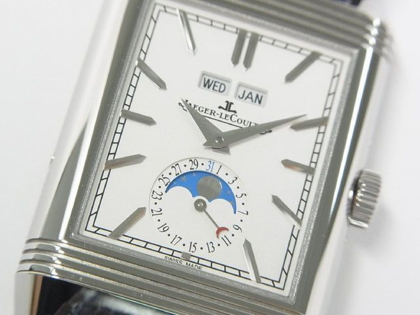 JAEGER LECOULTRE Reverso Tribute duo calendar Q3914820 Genuine goods Mens 192262647 hannari-shop