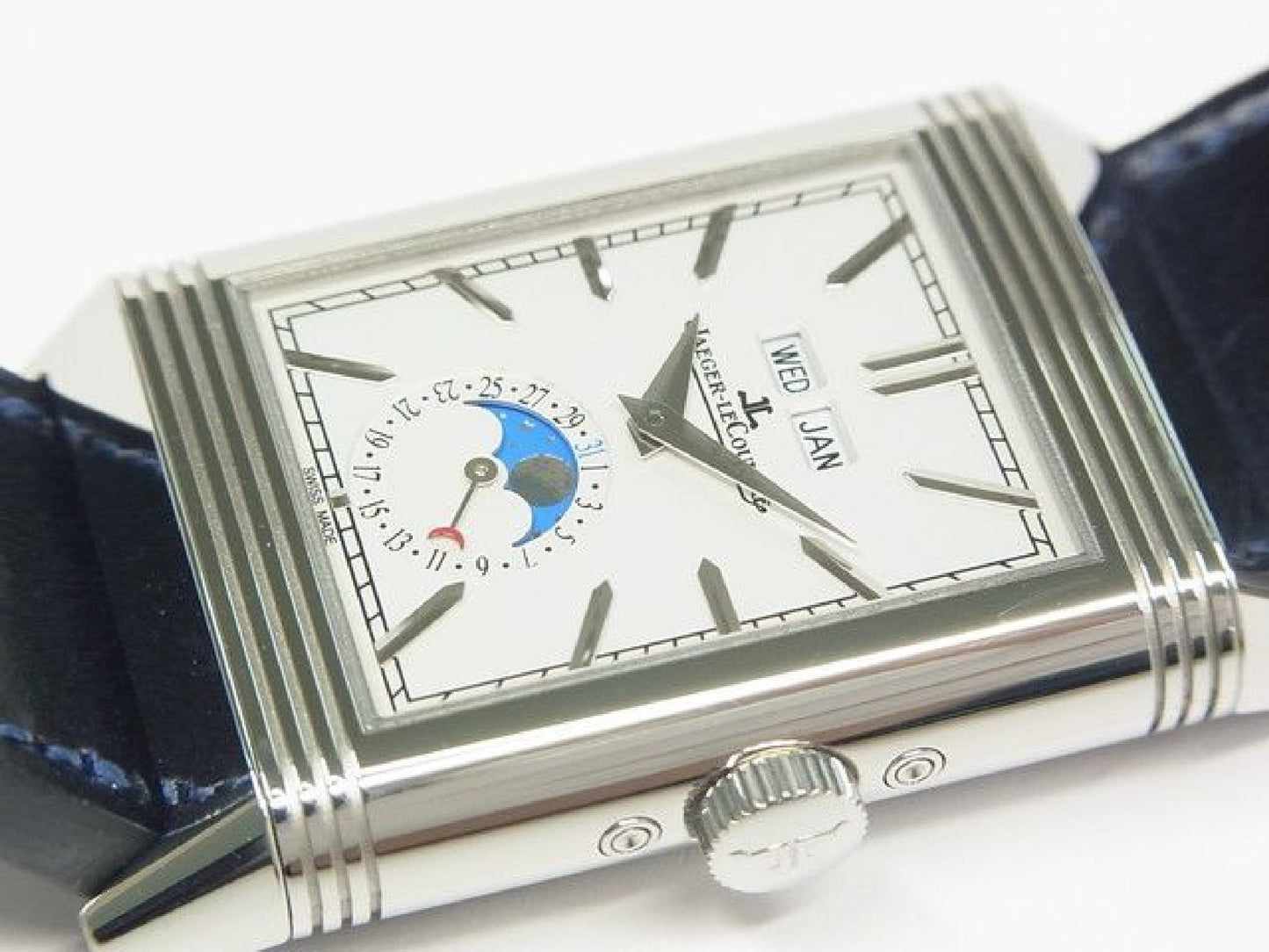 JAEGER LECOULTRE Reverso Tribute duo calendar Q3914820 Genuine goods Mens 192262647 hannari-shop