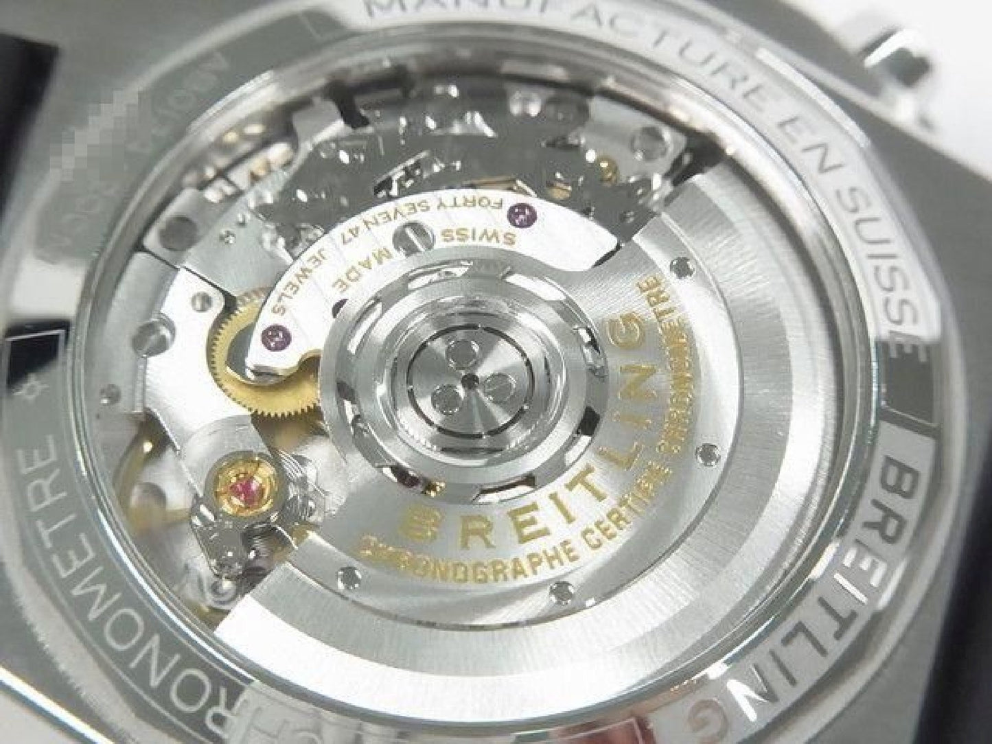 BREITLING Chrono Mat B01 44 zwarte bezel met diamant Boutique Limited Heren 192291512 hannari-shop
