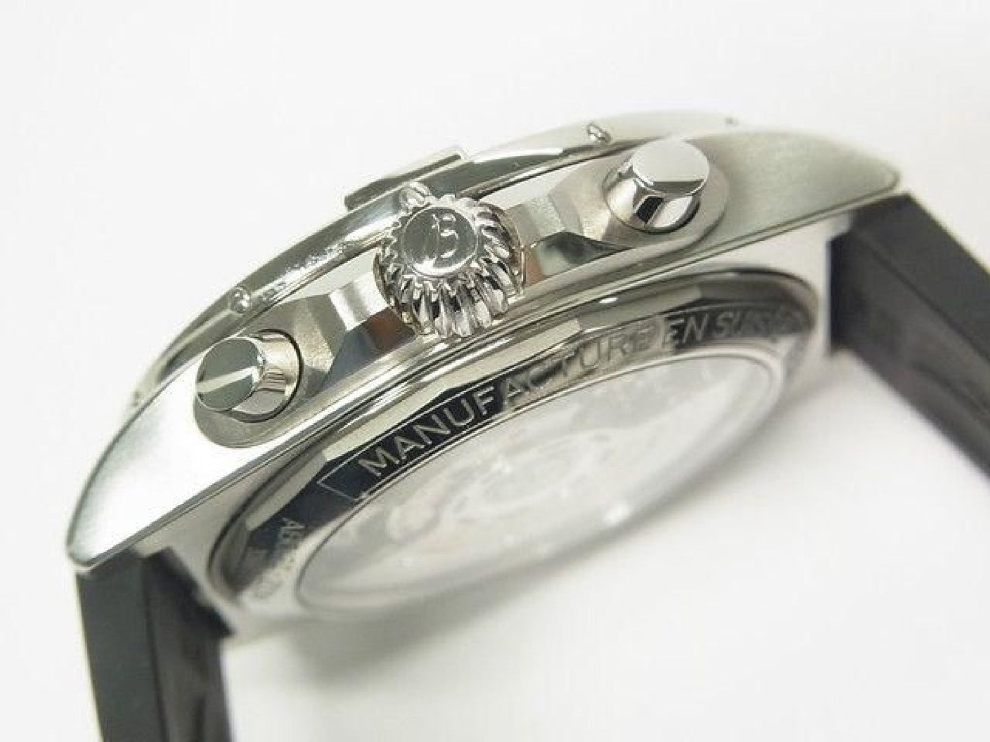 BREITLING Chrono Mat B01 44 zwarte bezel met diamant Boutique Limited Heren 192291512 hannari-shop
