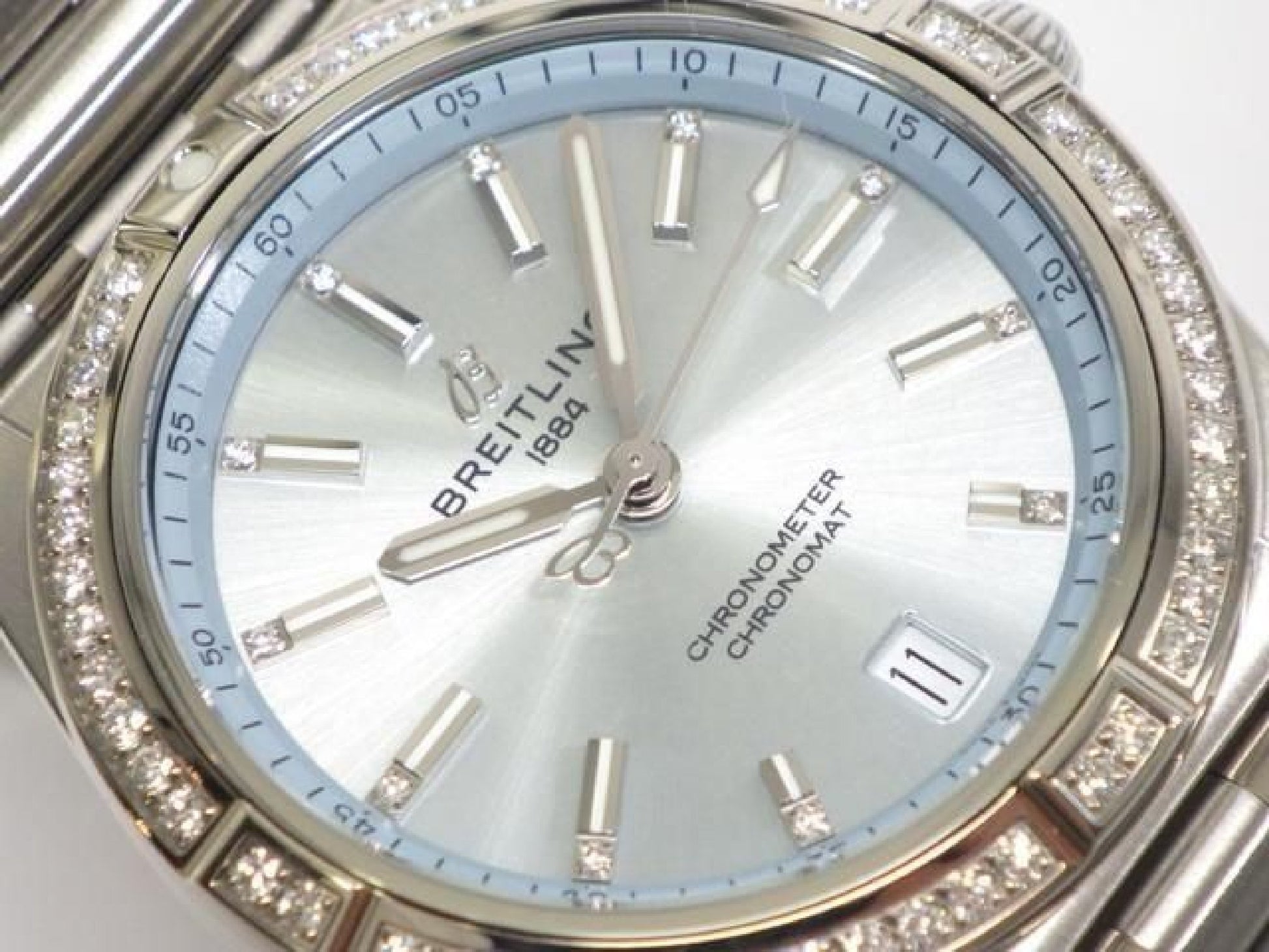 BREITLING Chrono Mat Automatic 36 ijsblauwe wijzerplaat G10380591C1G1 heren 192398303 hannari-shop