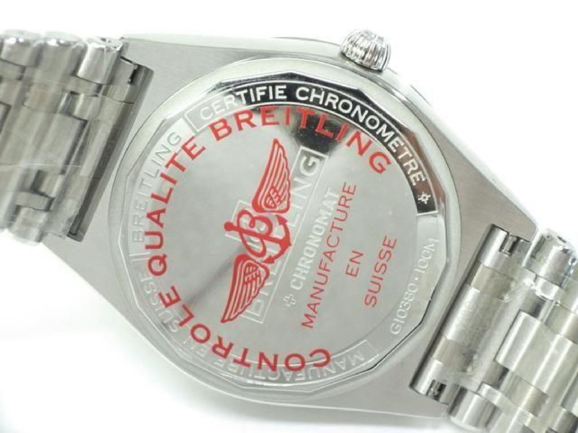 BREITLING Chrono Mat Automatic 36 ijsblauwe wijzerplaat G10380591C1G1 heren 192398303 hannari-shop
