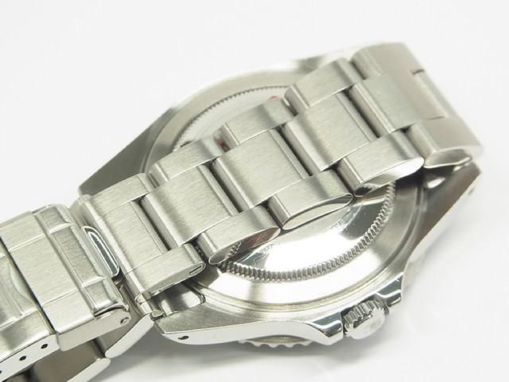 ROLEX GMT MasterII zwarte lunette 16710 P-serie Heren 192410766 hannari-shop