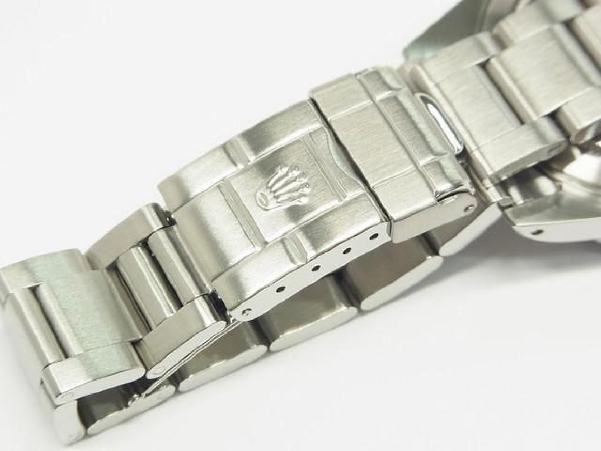 ROLEX GMT MasterII zwarte lunette 16710 P-serie Heren 192410766 hannari-shop