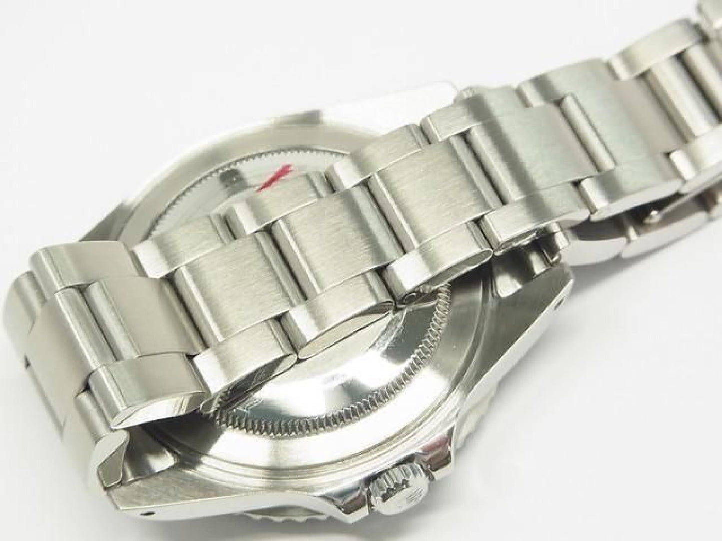 ROLEX GMT MasterII zwarte lunette 16710 P-serie Heren 192410766 hannari-shop