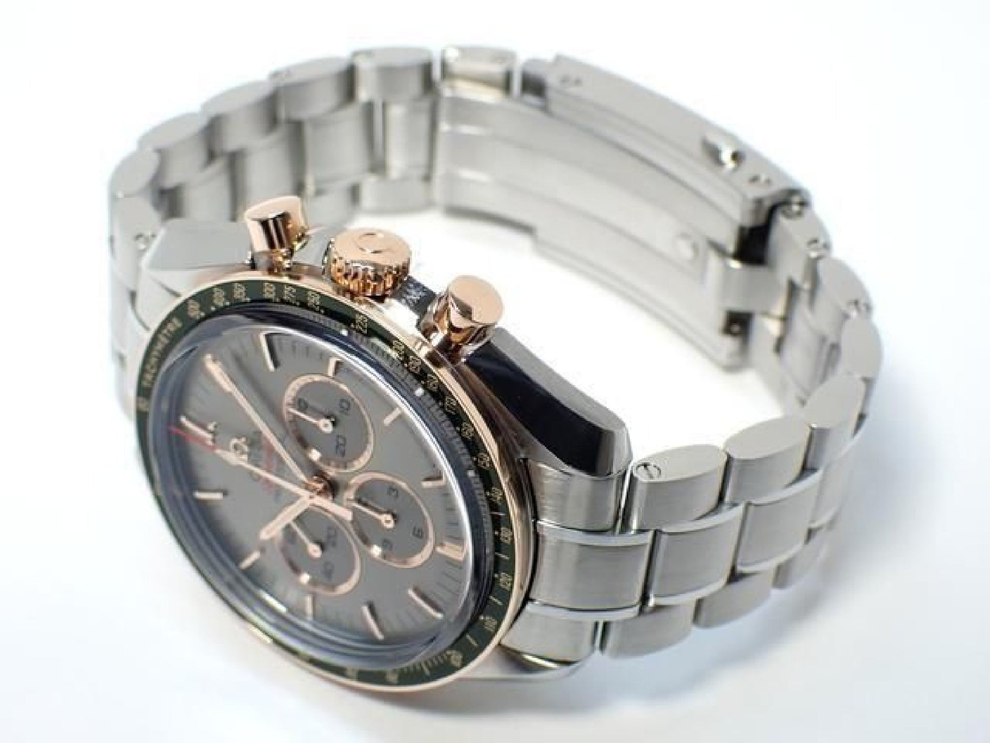 OMEGA Speedmaster Tokyo2020 limited edition SS x Sedna gold '19 Heren 192438151 hannari-shop