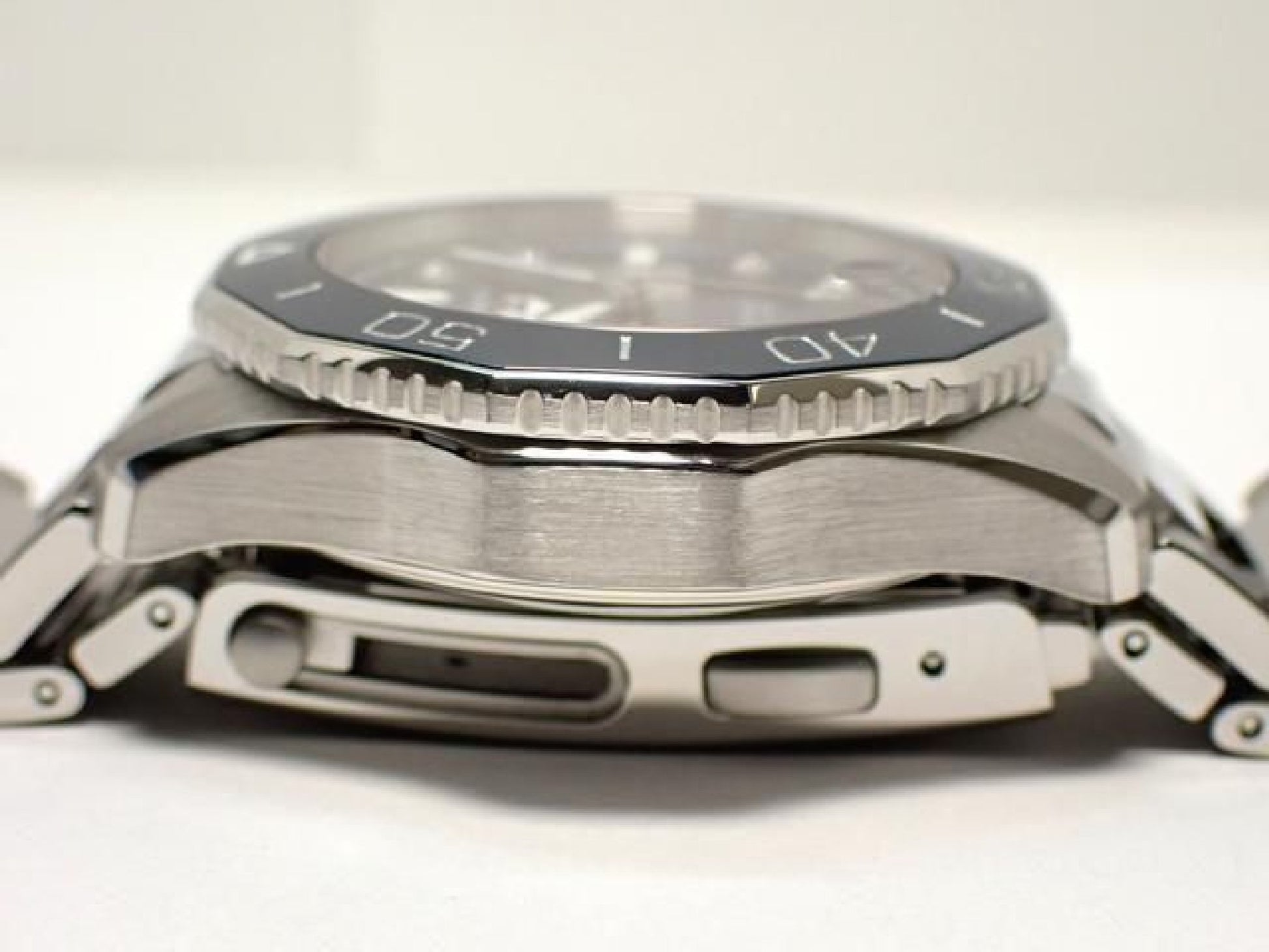 TAG HEUER Aquaracer Professional300 blue 8P diamond Genuine goods Mens 192443505 hannari-shop