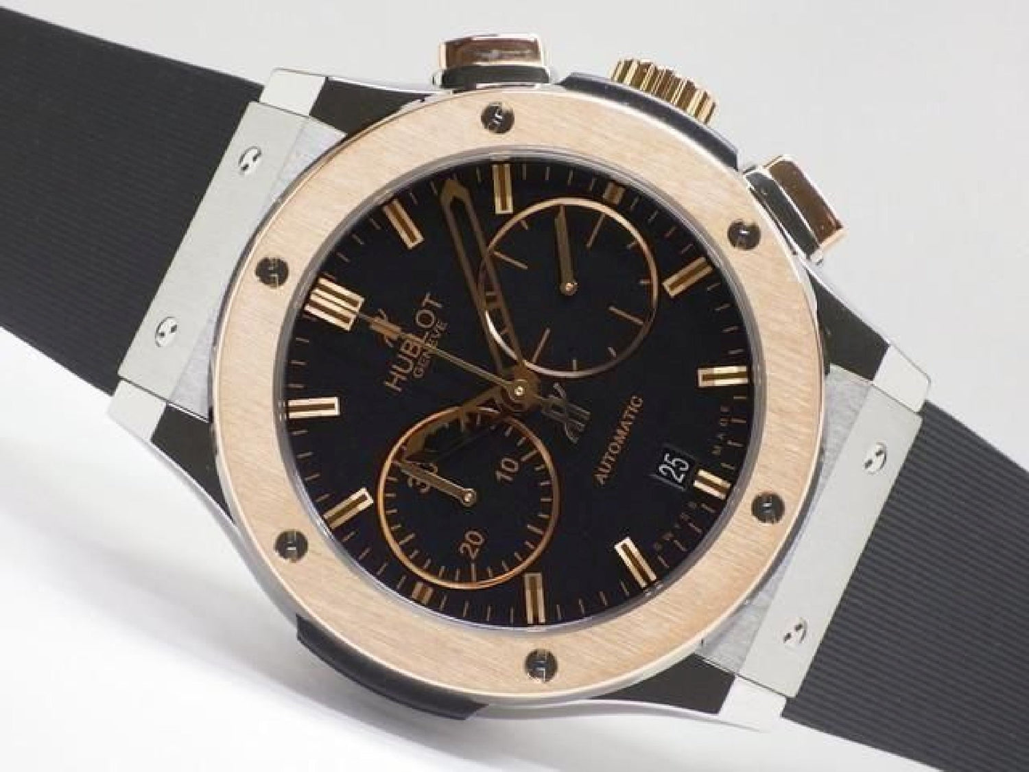 HUBLOT Classic Fusion Titanium King Gold Chronograph 521.NO.1180.LR Heren 192444088 hannari-shop