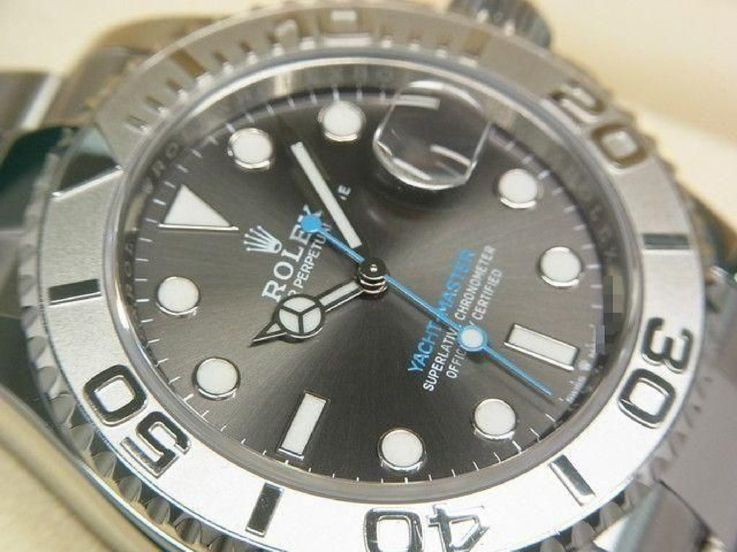 ROLEX YACHT-MASTER 40 dark rhodium 126622 '21 purchased Mens 192472455 hannari-shop