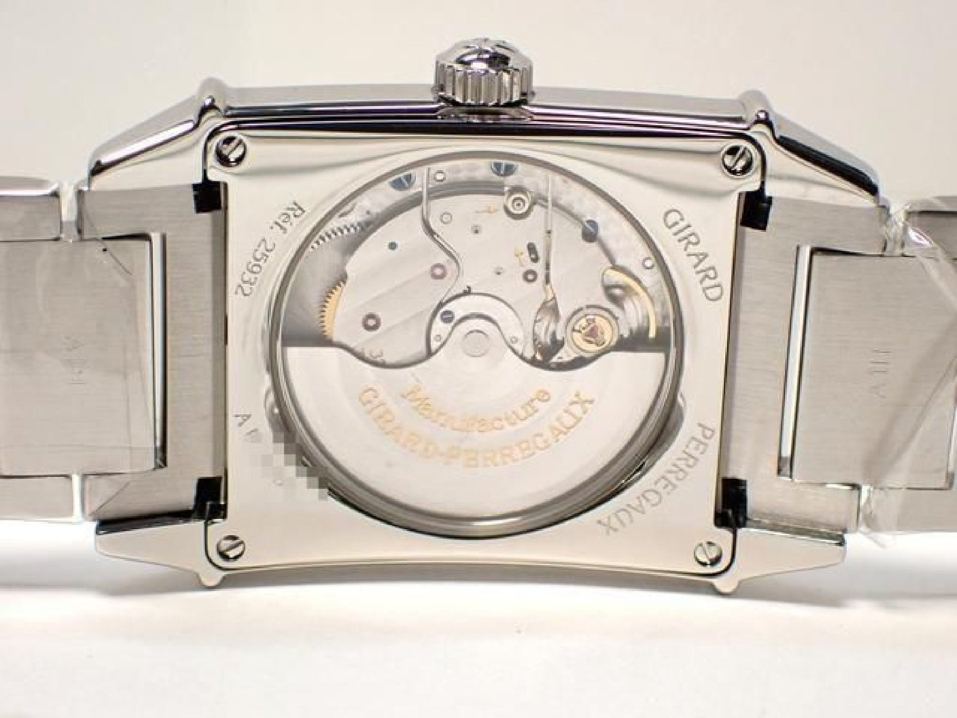 GIRARD PERREGAUX vintage1945 Small Second silver Dial Genuine goods '09 Mens 192474596 hannari-shop