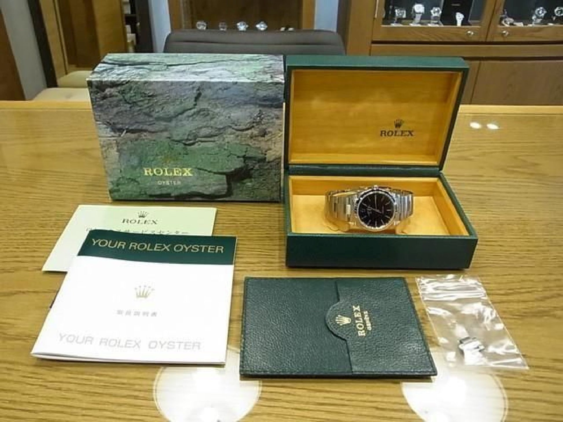 ROLEX Air-King 34 MM black Ref.14000M P series Mens 192495791 hannari-shop