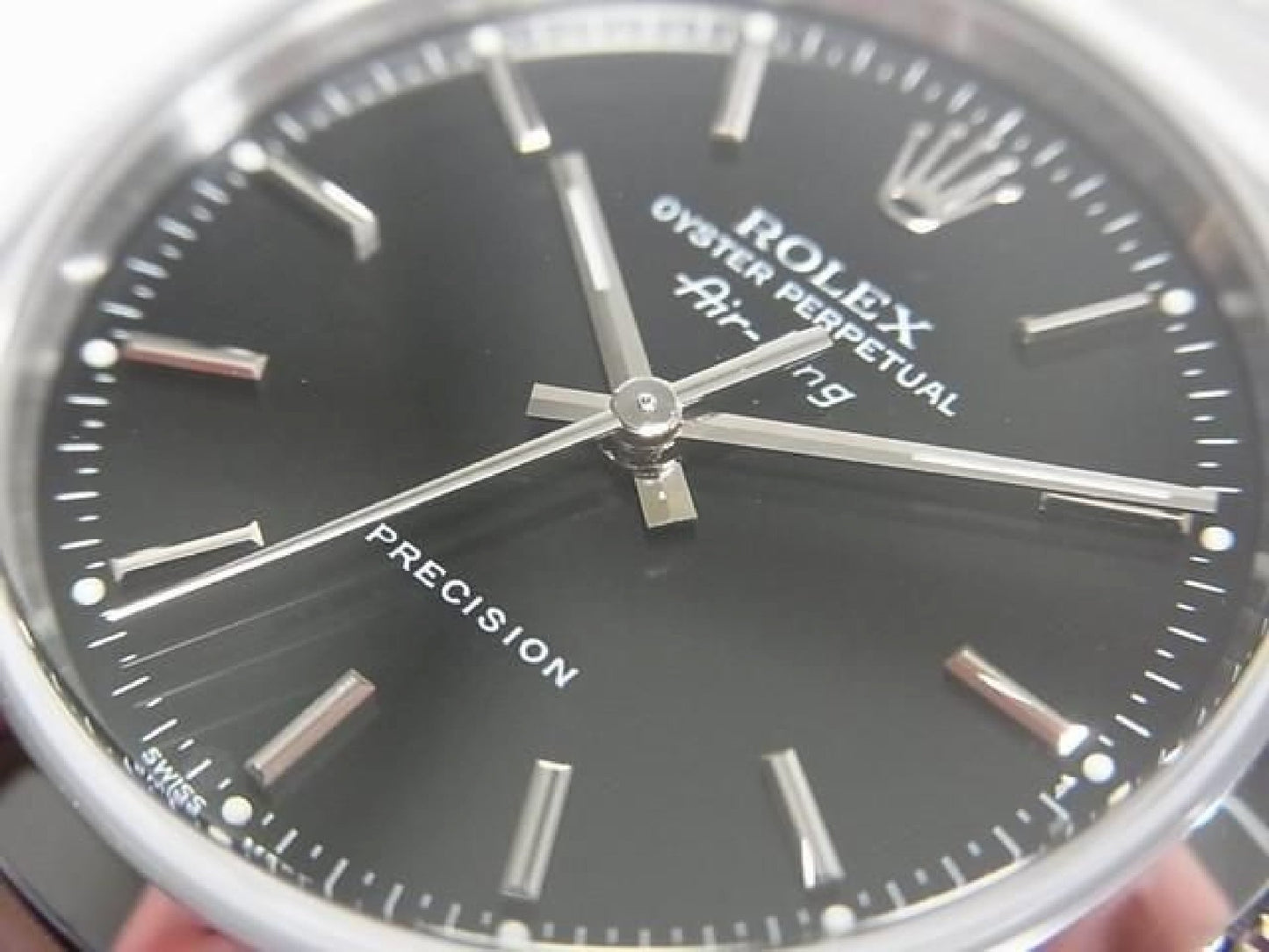 ROLEX Air-King 34 MM black Ref.14000M P series Mens 192495791 hannari-shop