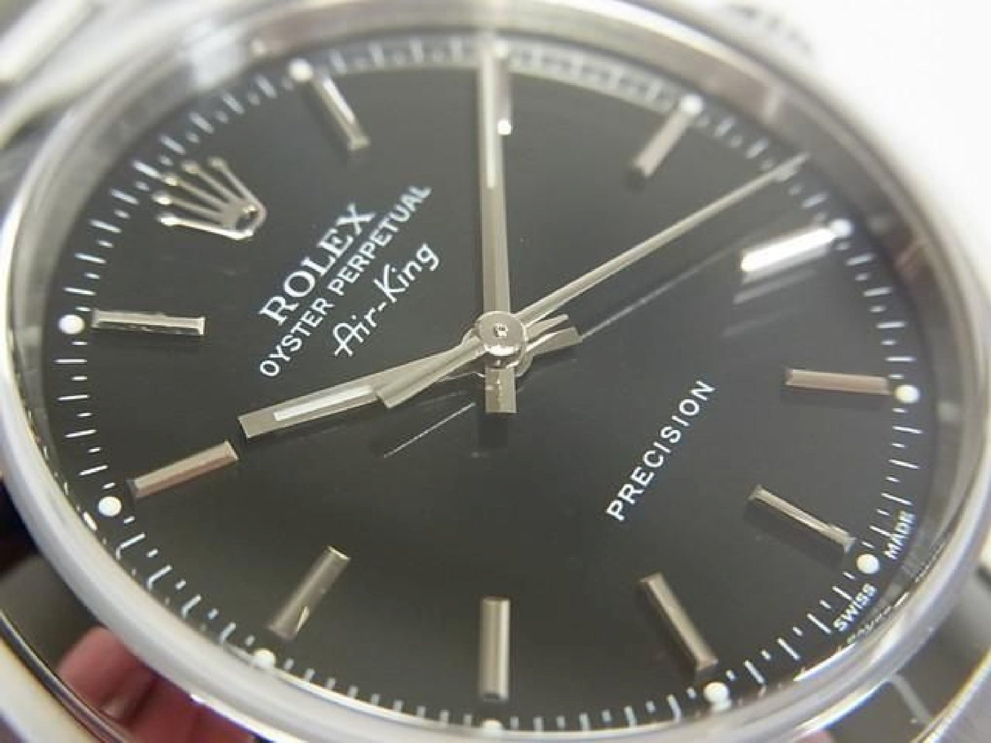 ROLEX Air-King 34 MM black Ref.14000M P series Mens 192495791 hannari-shop