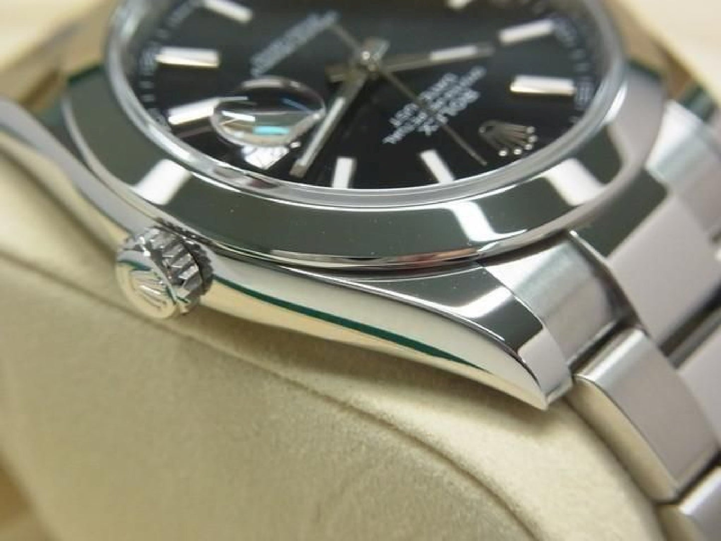 ROLEX Datejust 41 bright black 126300 Oyster Bracelet Mens 192524486 hannari-shop