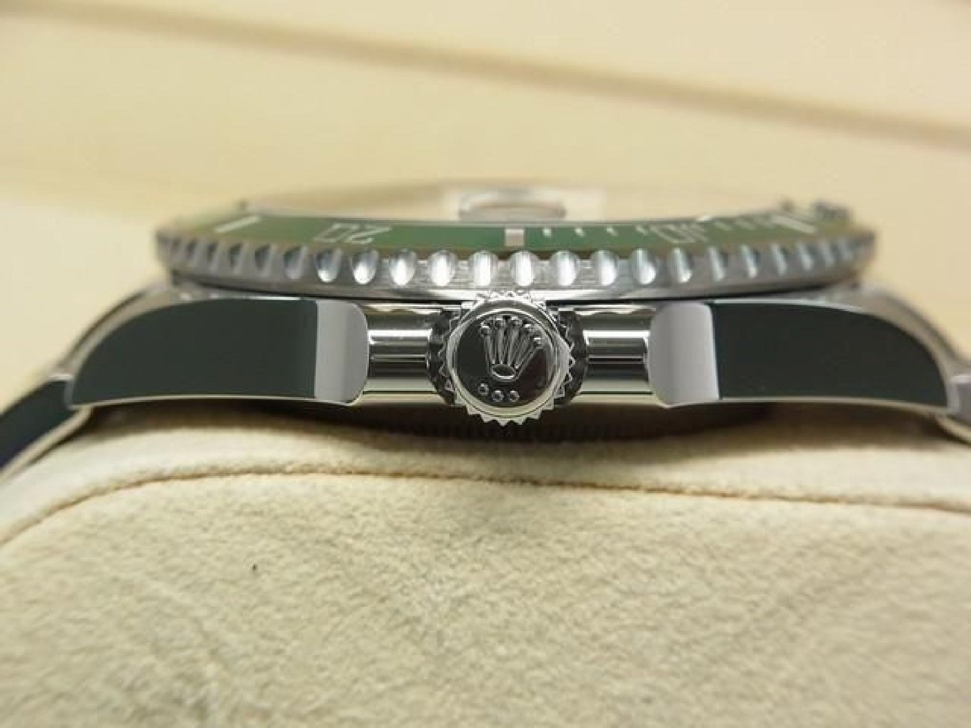 ROLEX Submariner date green 116610LN Genuine goods Mens 192607071 hannari-shop