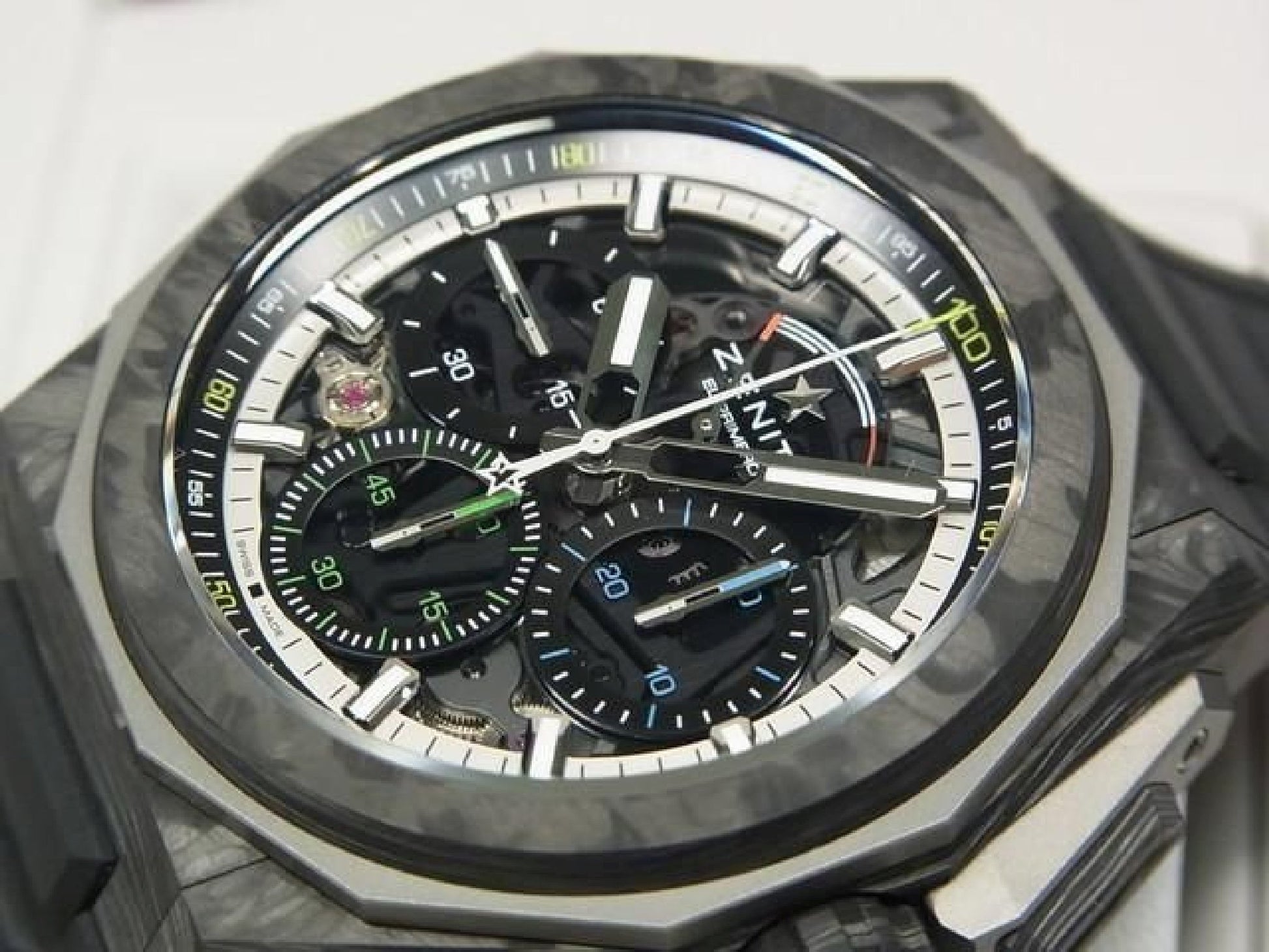 ZENITH Defy extreme Carbon 10.9100.9004/22.I200 Genuine goods Mens 192616198 hannari-shop