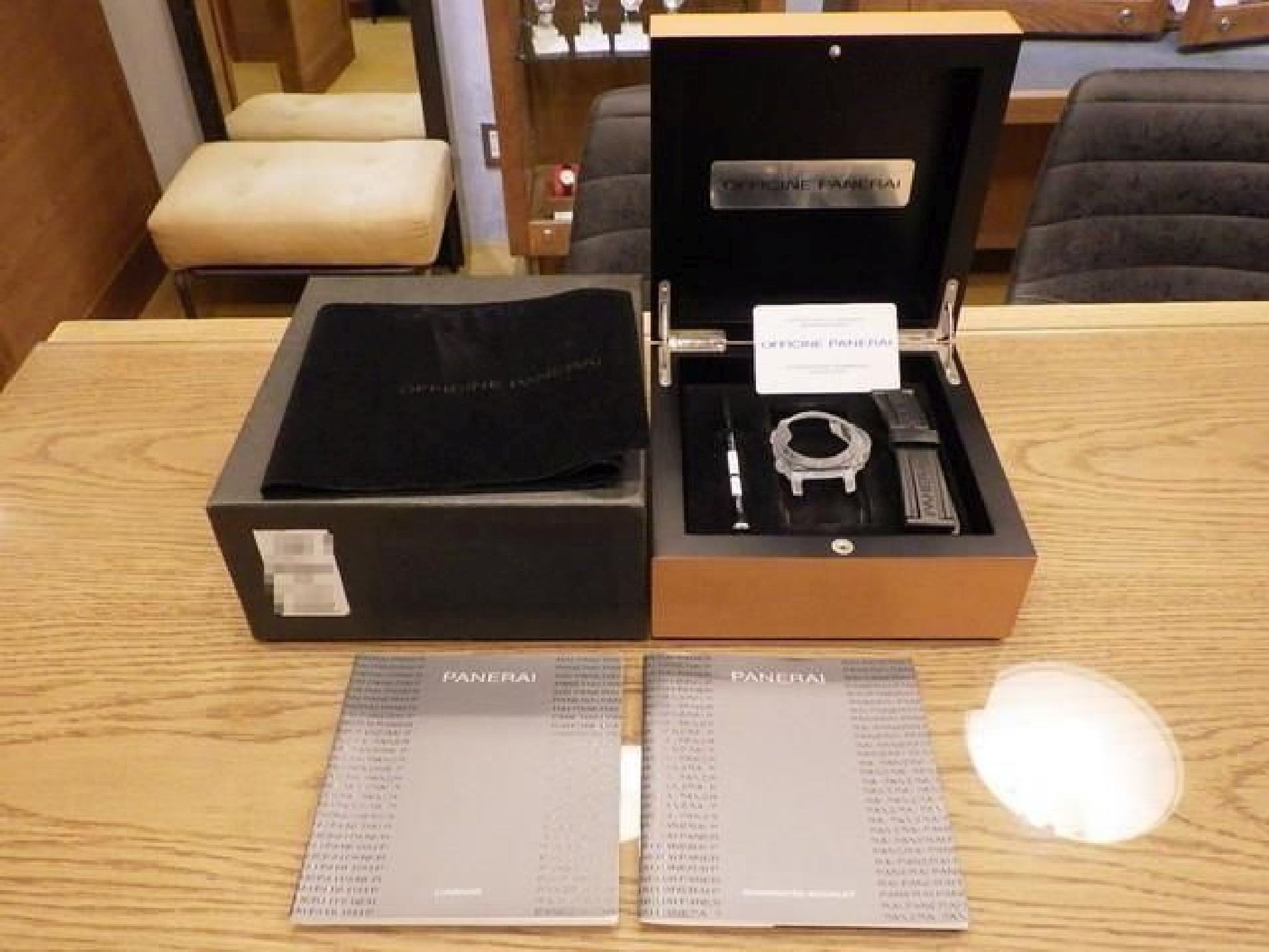 PANERAI Luminor Base logo Ref.PAM00000 Q-serie Heren 192621364 hannari-shop