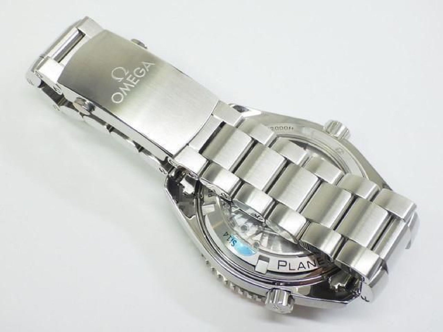 OMEGA SEA MASTER Planet Ocean 600M orange bezel 232.30.42.21.01.002 Mens 192674754 hannari-shop