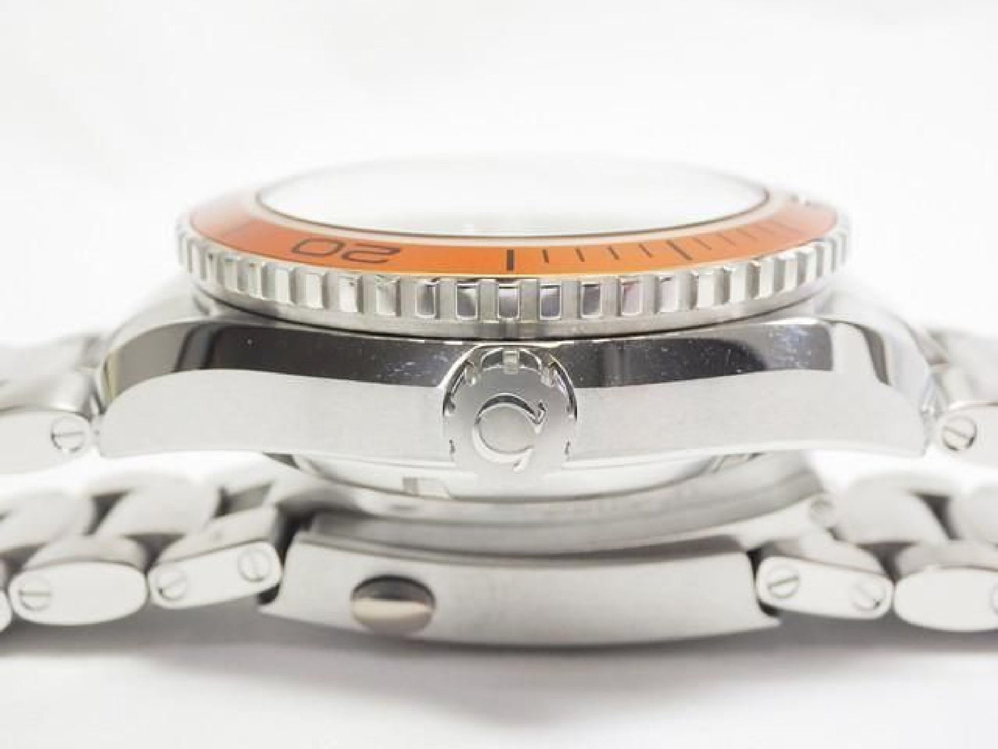 OMEGA SEA MASTER Planet Ocean 600M orange bezel 232.30.42.21.01.002 Mens 192674754 hannari-shop