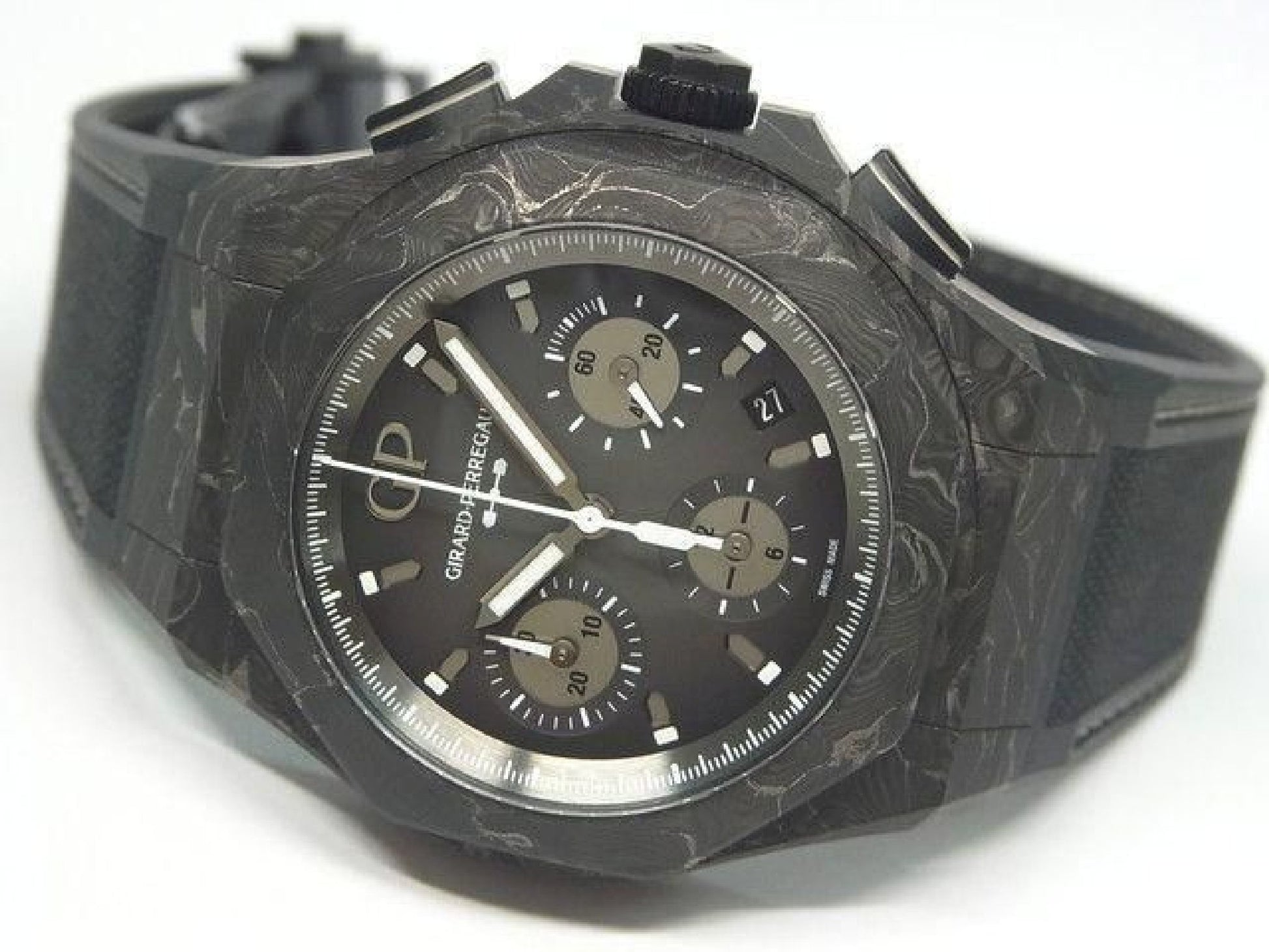 GIRARD PERREGAUX Laureato Absolute Chronograph 8Tech 81060-41-3222-1CX Heren 192788565 hannari-shop