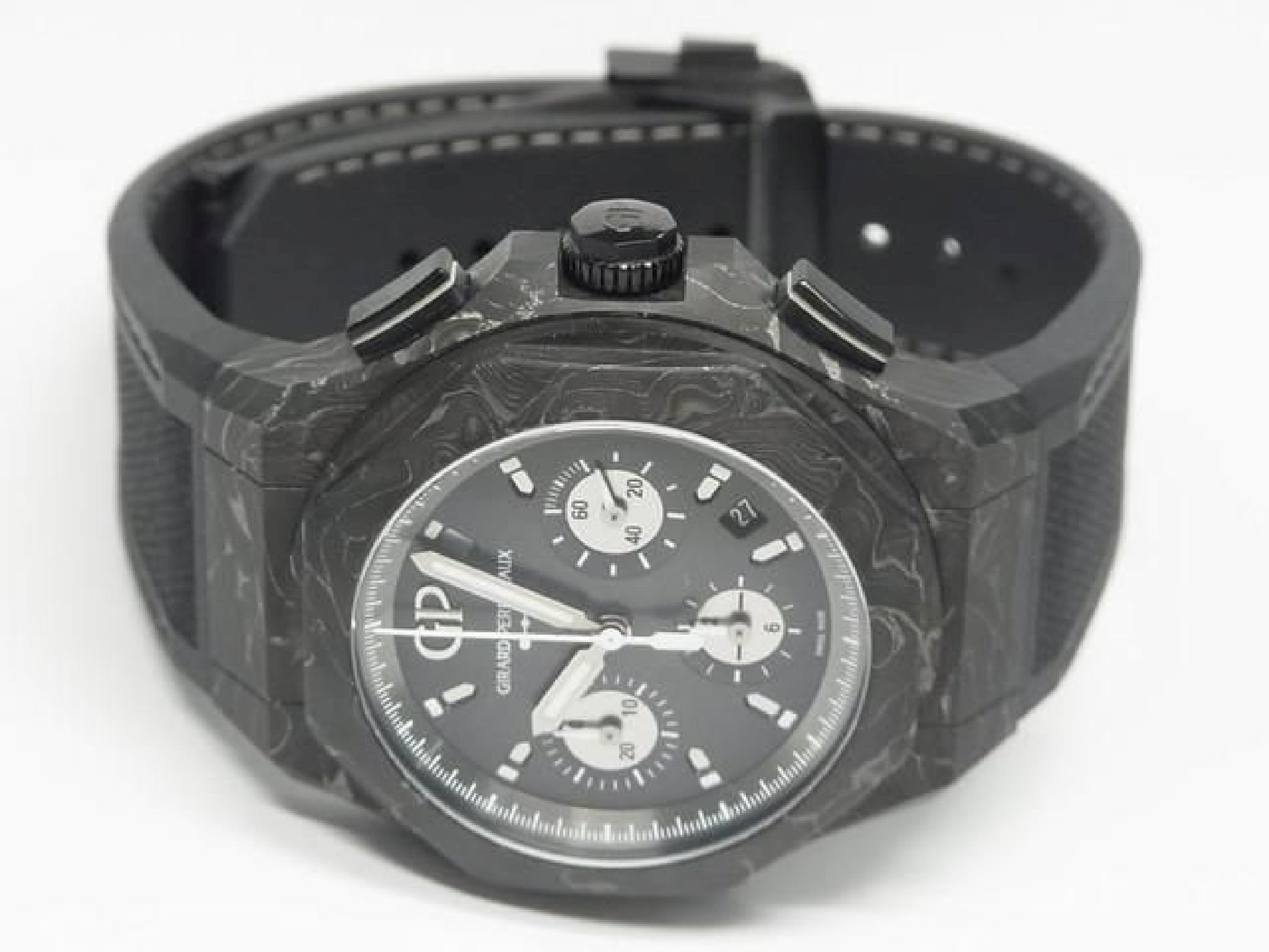 GIRARD PERREGAUX Laureato Absolute Chronograph 8Tech 81060-41-3222-1CX Heren 192788565 hannari-shop