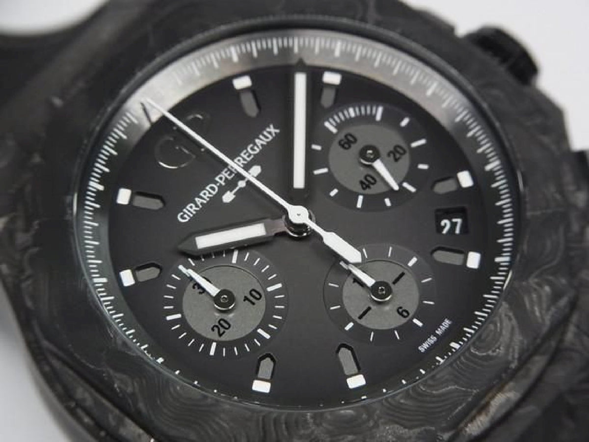 GIRARD PERREGAUX Laureato Absolute Chronograph 8Tech 81060-41-3222-1CX Heren 192788565 hannari-shop