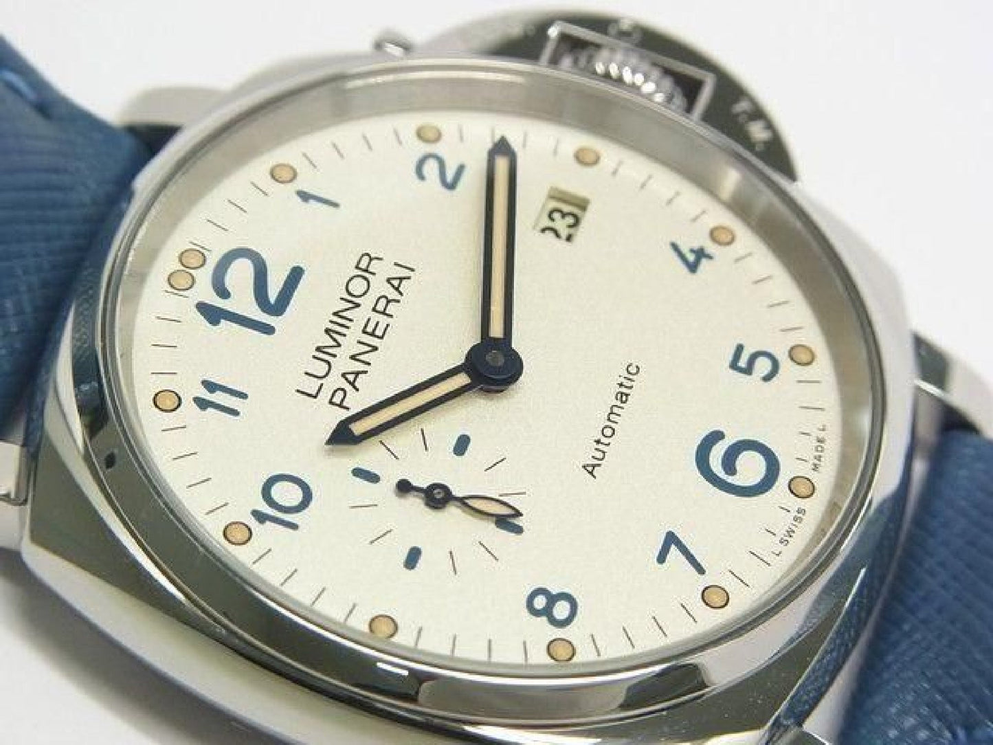 PANERAI Luminor Due 3 DAY'S  Acciaio 42 MM PAM00906 Heren 192796183 hannari-shop