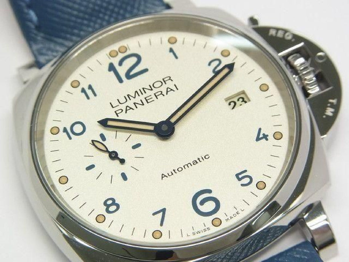 PANERAI Luminor Due 3 DAY'S  Acciaio 42 MM PAM00906 Heren 192796183 hannari-shop