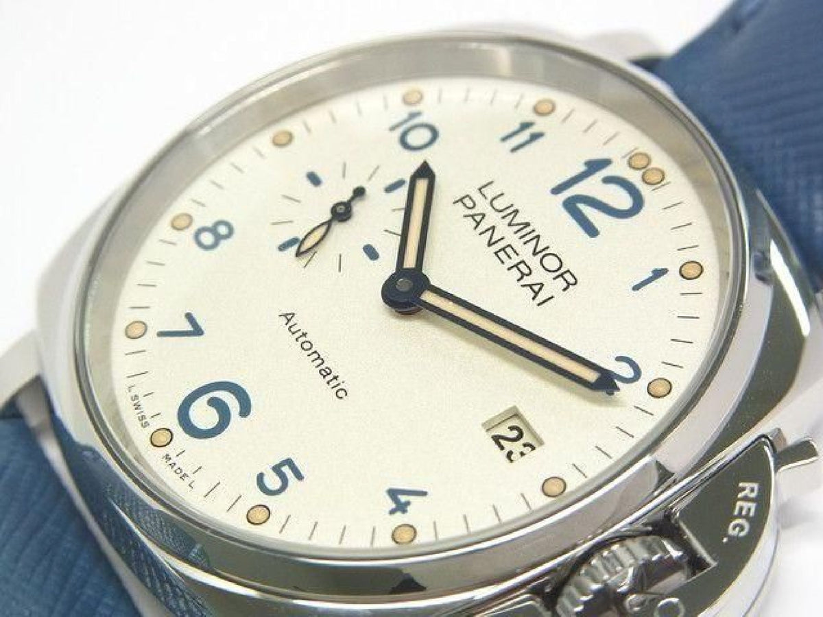 PANERAI Luminor Due 3 DAY'S  Acciaio 42 MM PAM00906 Heren 192796183 hannari-shop