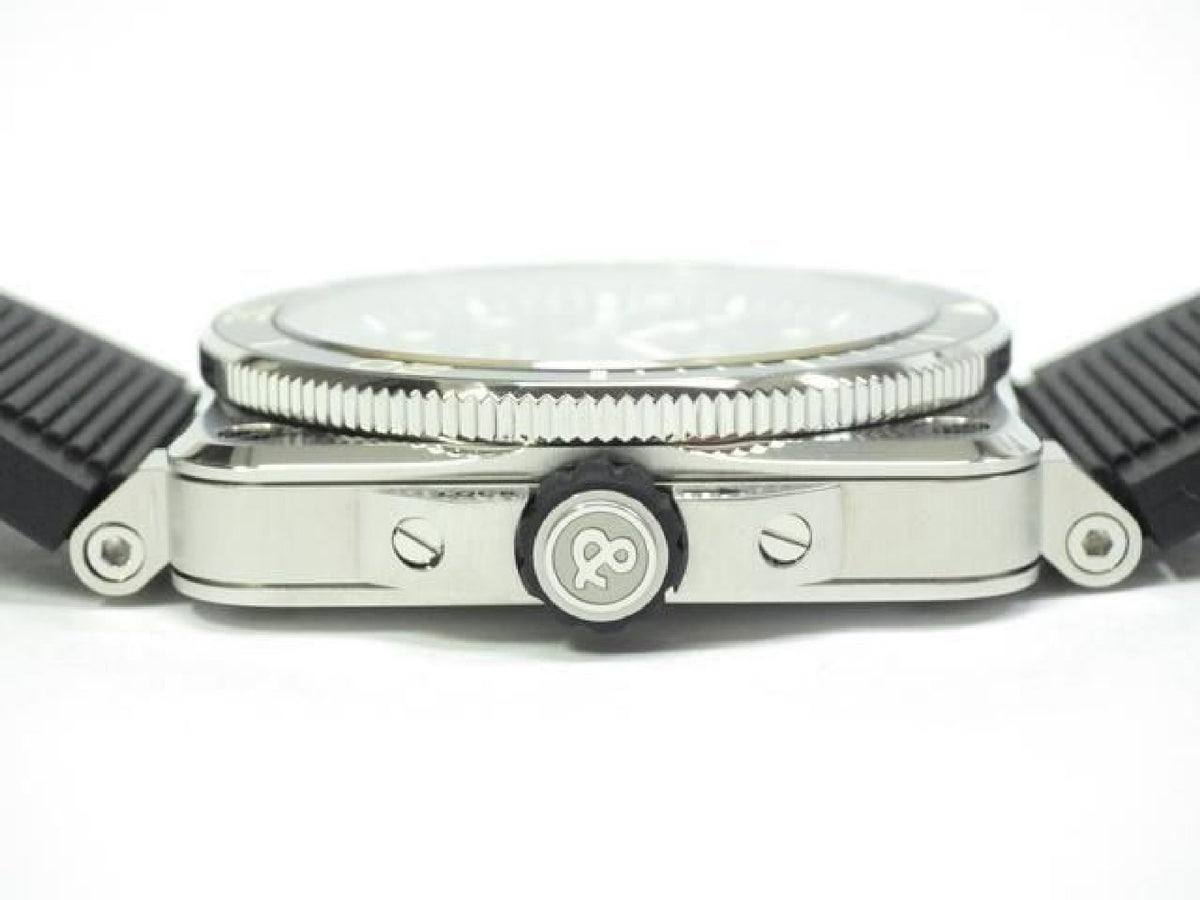 BELL & ROSS BR03 DIVER zwart staal 42 MM BR03A-D-BL-ST/SRB heren 192874791 hannari-shop
