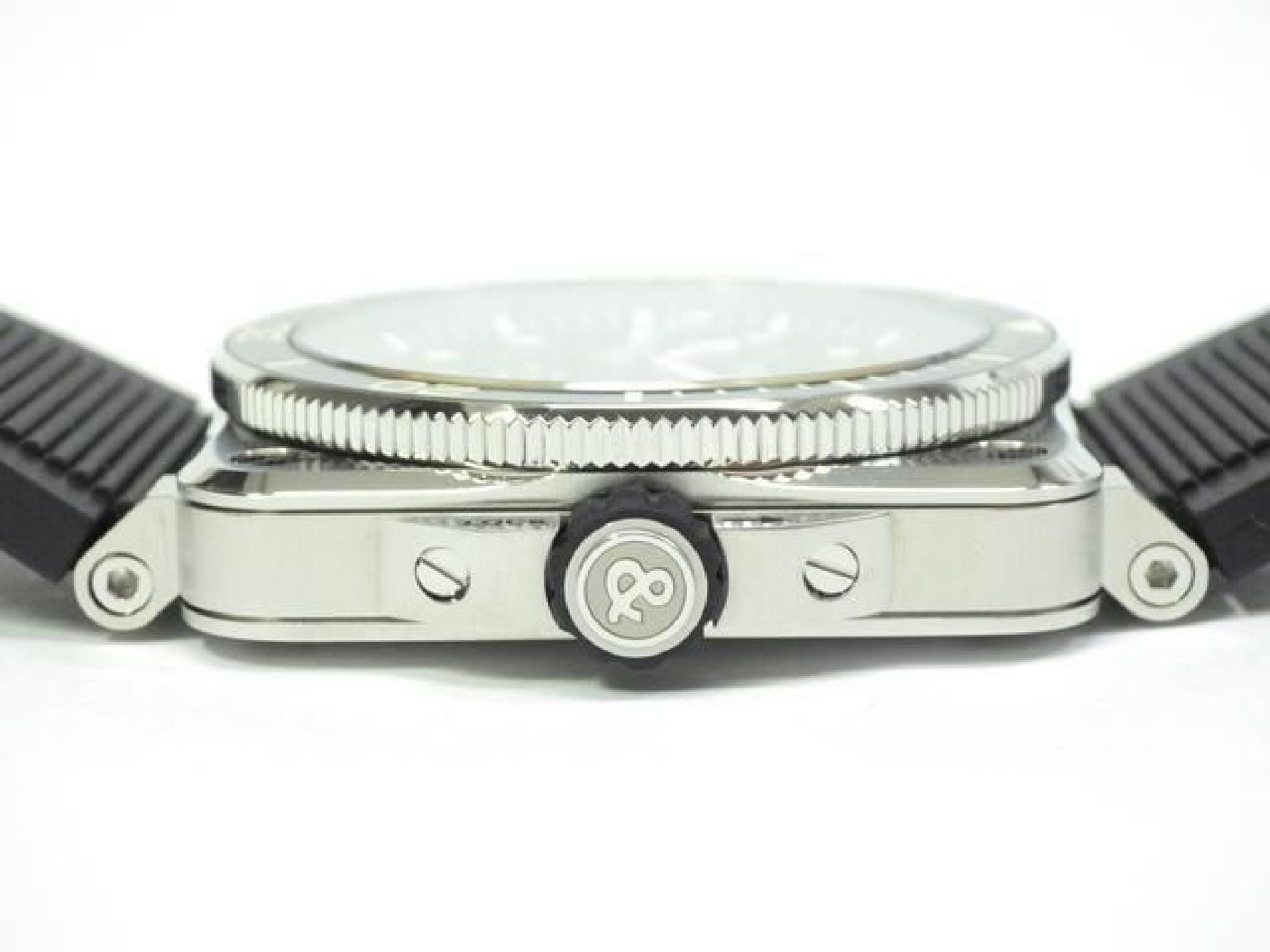 BELL & ROSS BR03 DIVER zwart staal 42 MM BR03A-D-BL-ST/SRB heren 192874791 hannari-shop