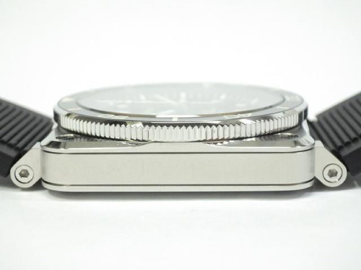 BELL & ROSS BR03 DIVER zwart staal 42 MM BR03A-D-BL-ST/SRB heren 192874791 hannari-shop