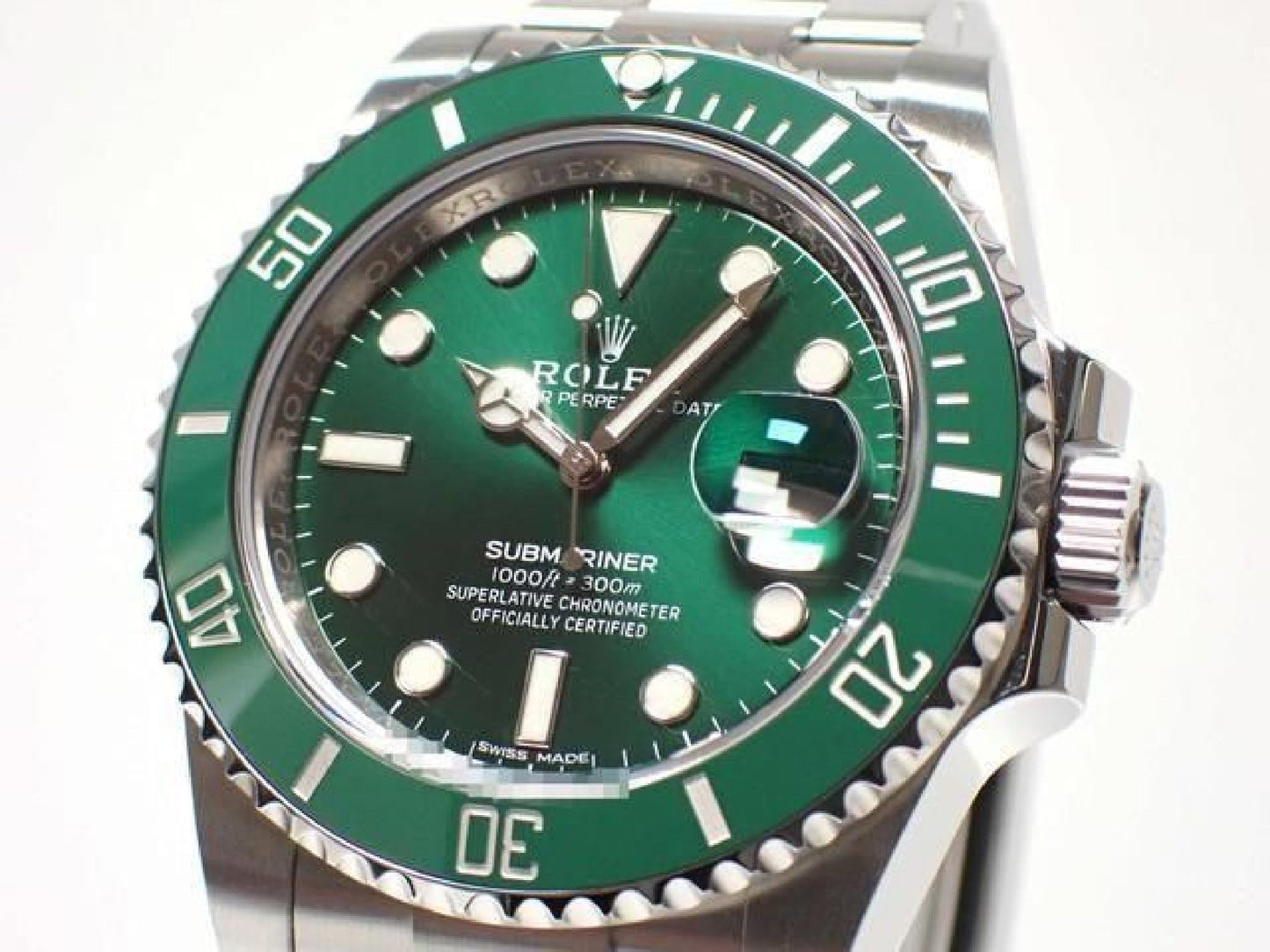 ROLEX Submariner date green Ref.116610LV '20 Aug Mens 192892857 hannari-shop