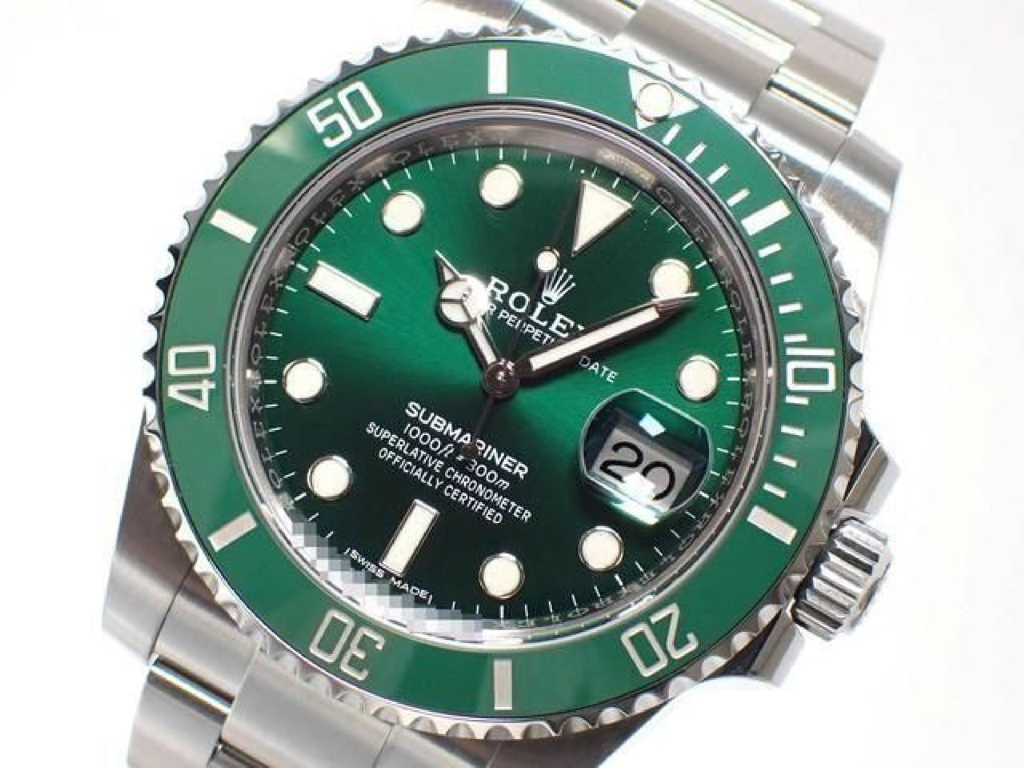 ROLEX Submariner date green Ref.116610LV '20 Aug Mens 192892857 hannari-shop