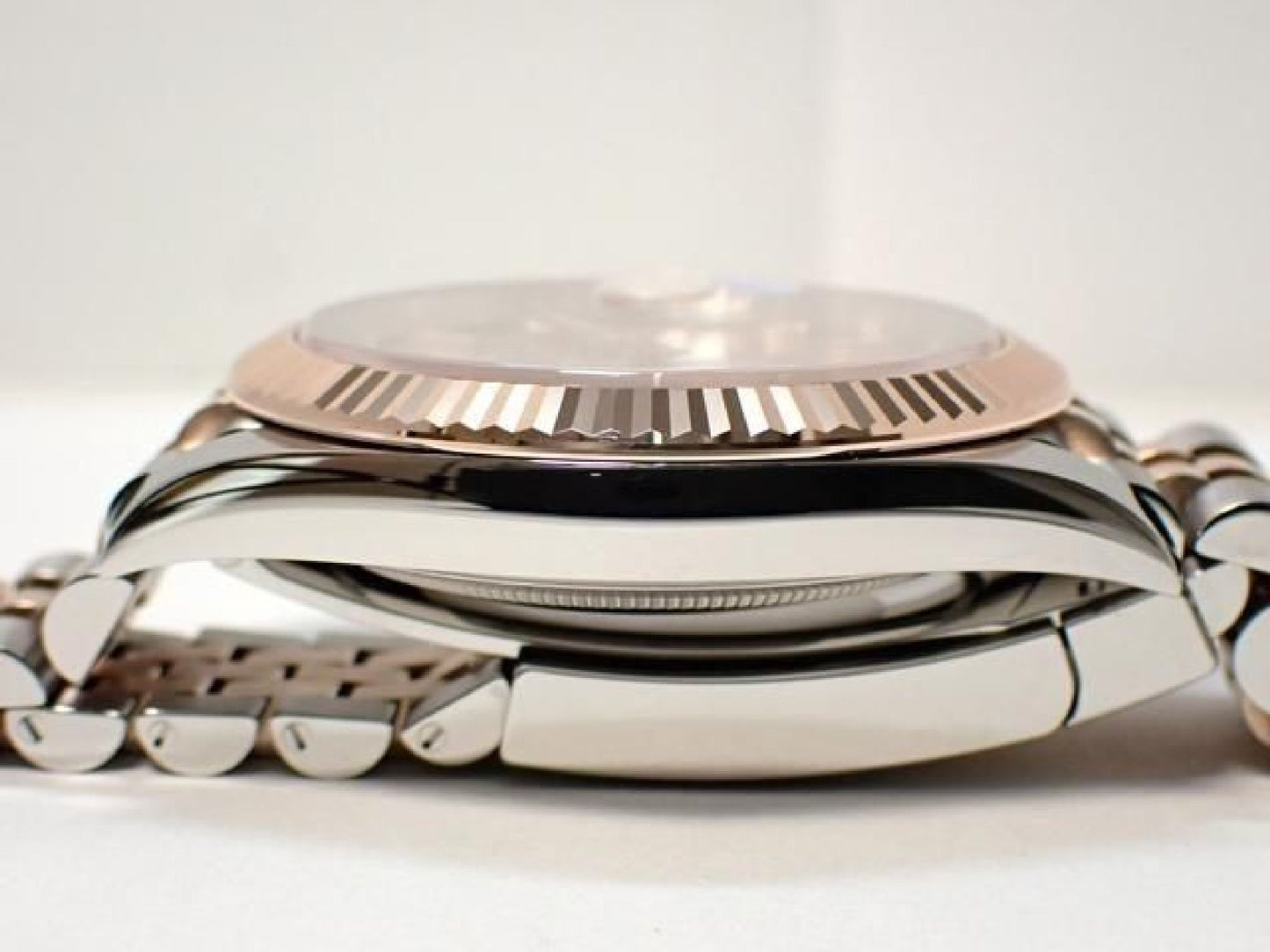 ROLEX Datejust 41 SS x Everose Gold combinatie Zonnestofwijzerplaat 126331 Heren 192921054 hannari-shop